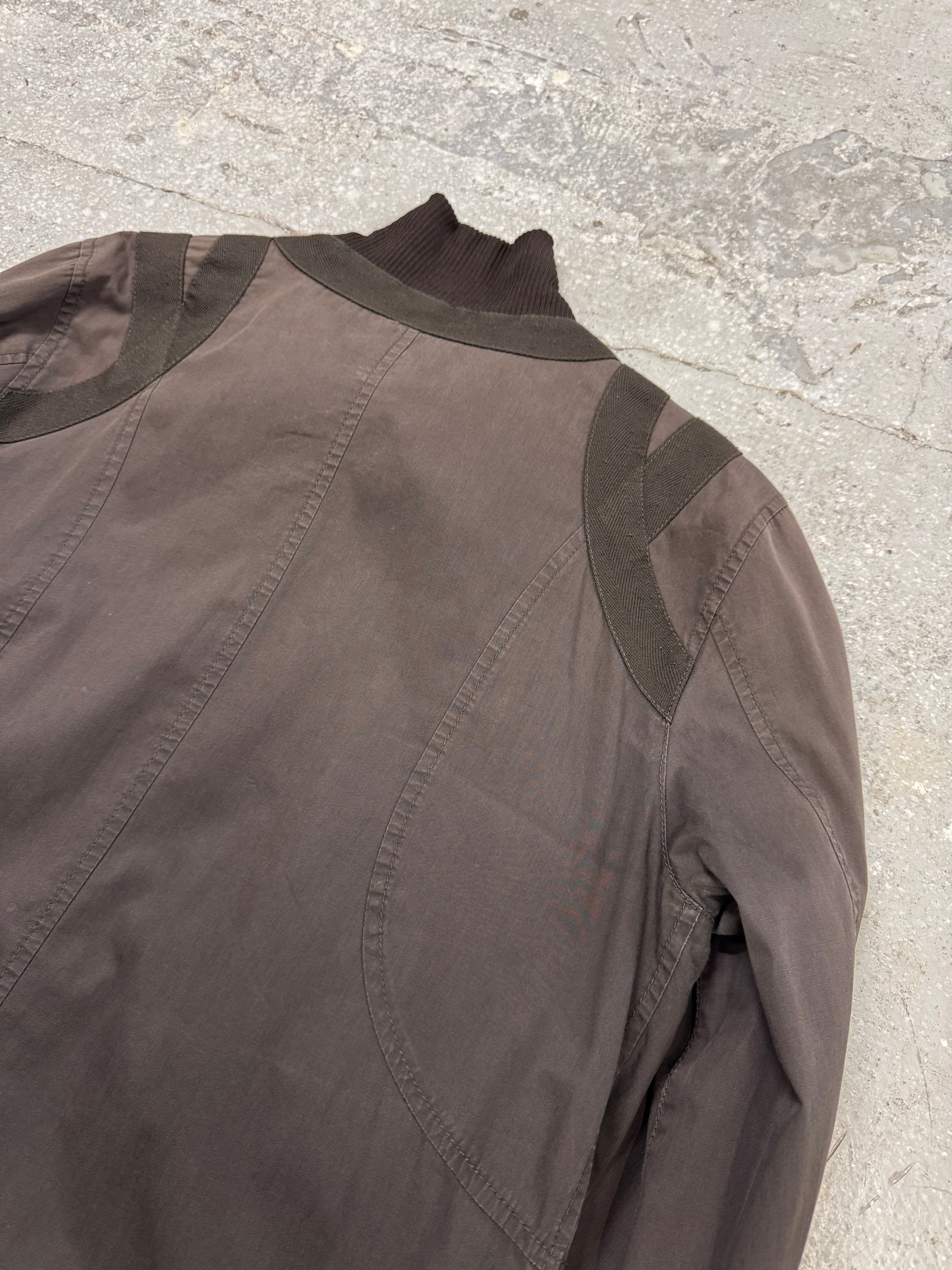 2000s Dolce & Gabbana Parachute Brown Jacket