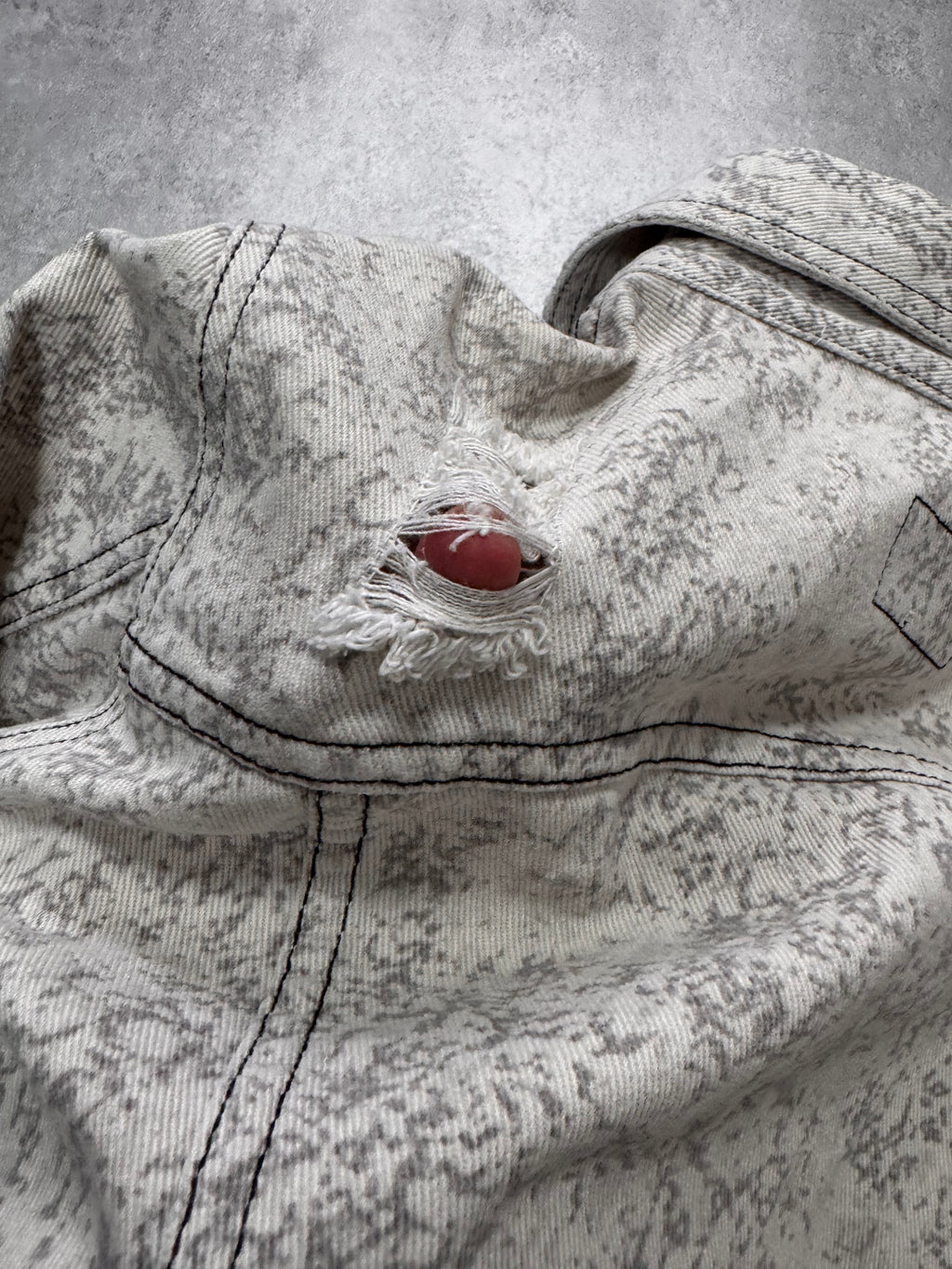 2000s Dolce & Gabbana Camouflage Light Cropped Jacket