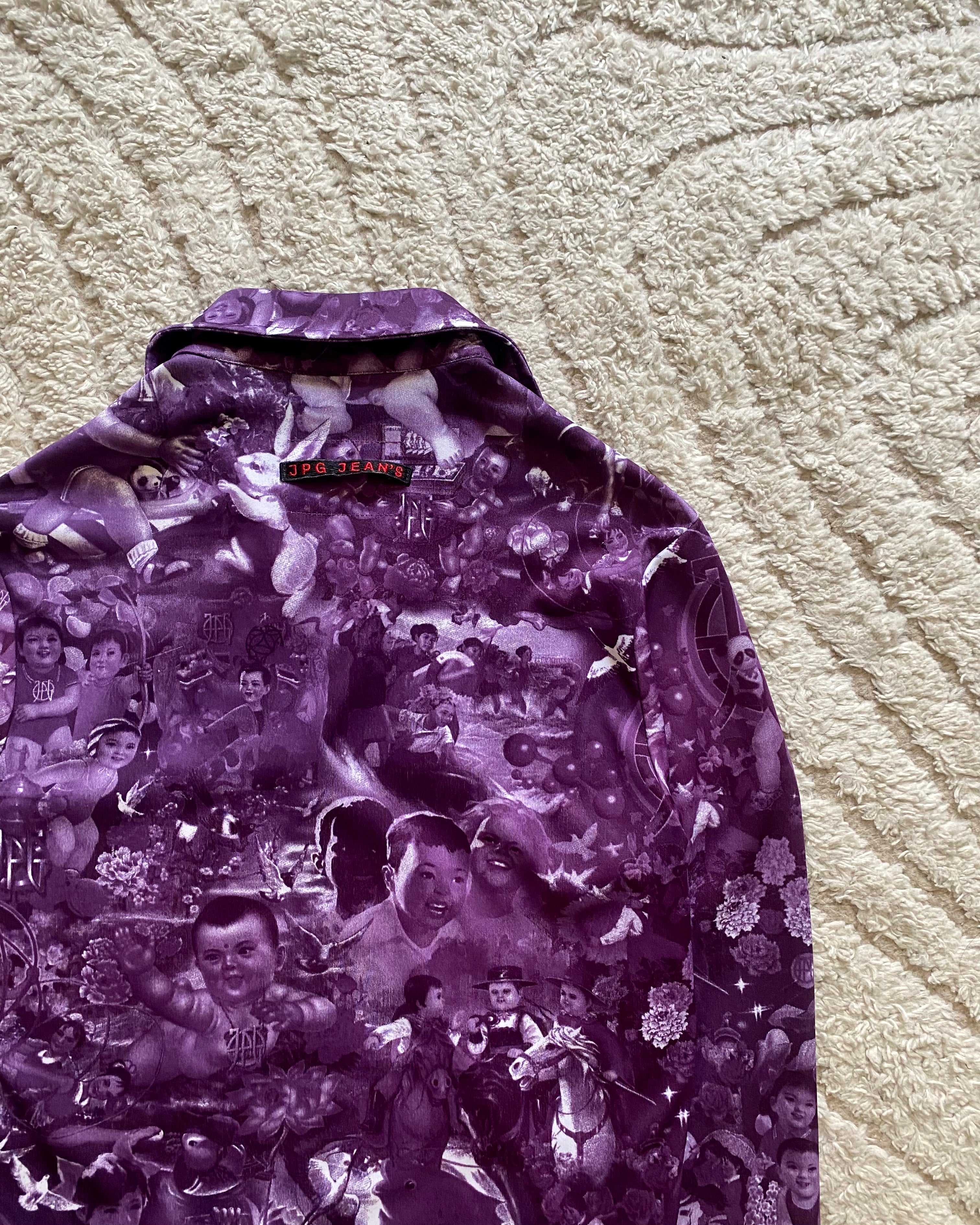 00年代 ジャンポール・ゴルチエ 中国プロパガンダシャツ (XS)