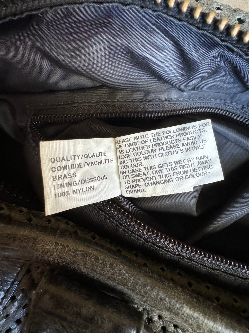 Issey Miyake Olive Archive Citizen Leather Bag  (OS) - 7