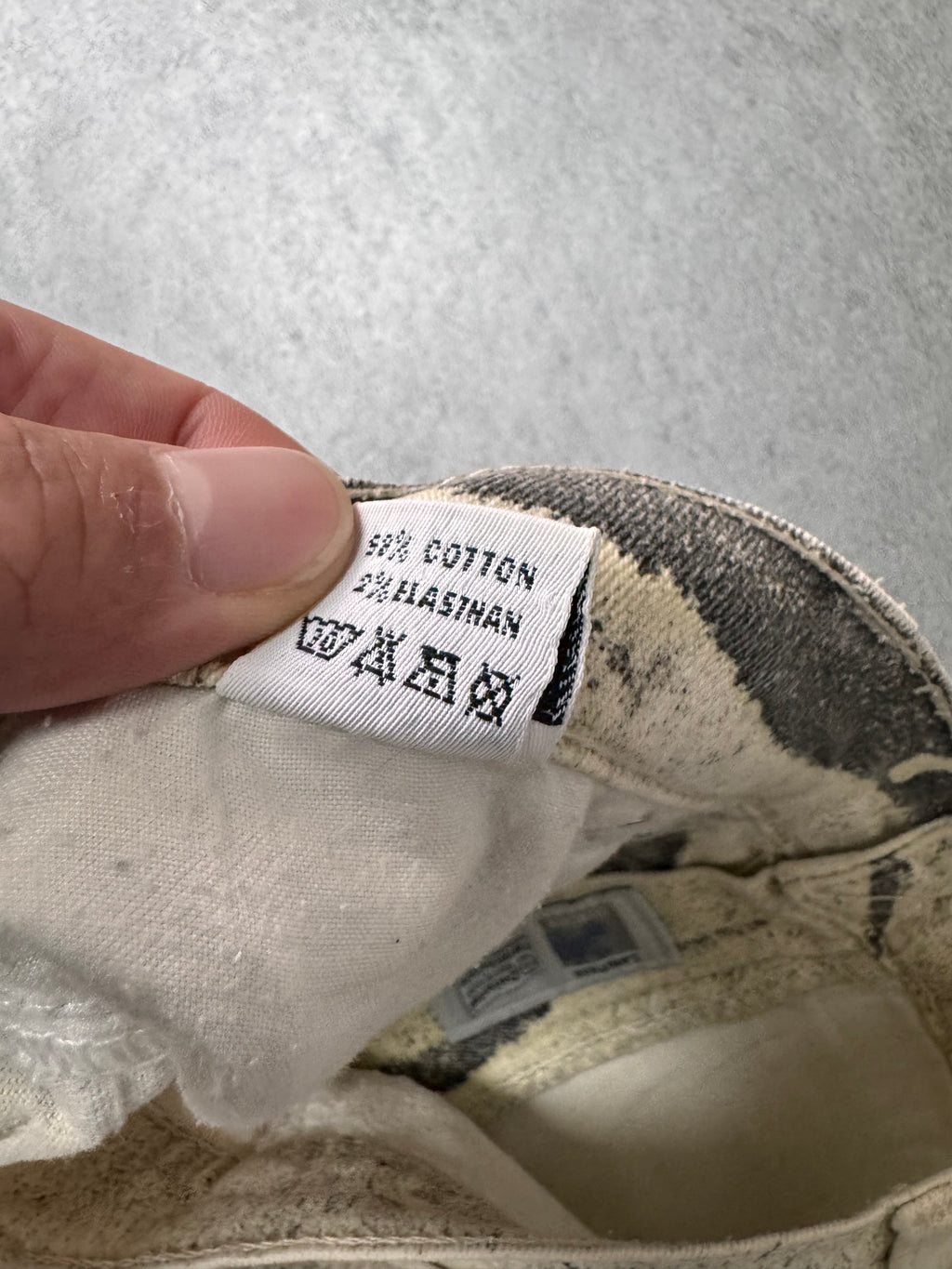 2000s Roberto Cavalli Zebra Marble Pants