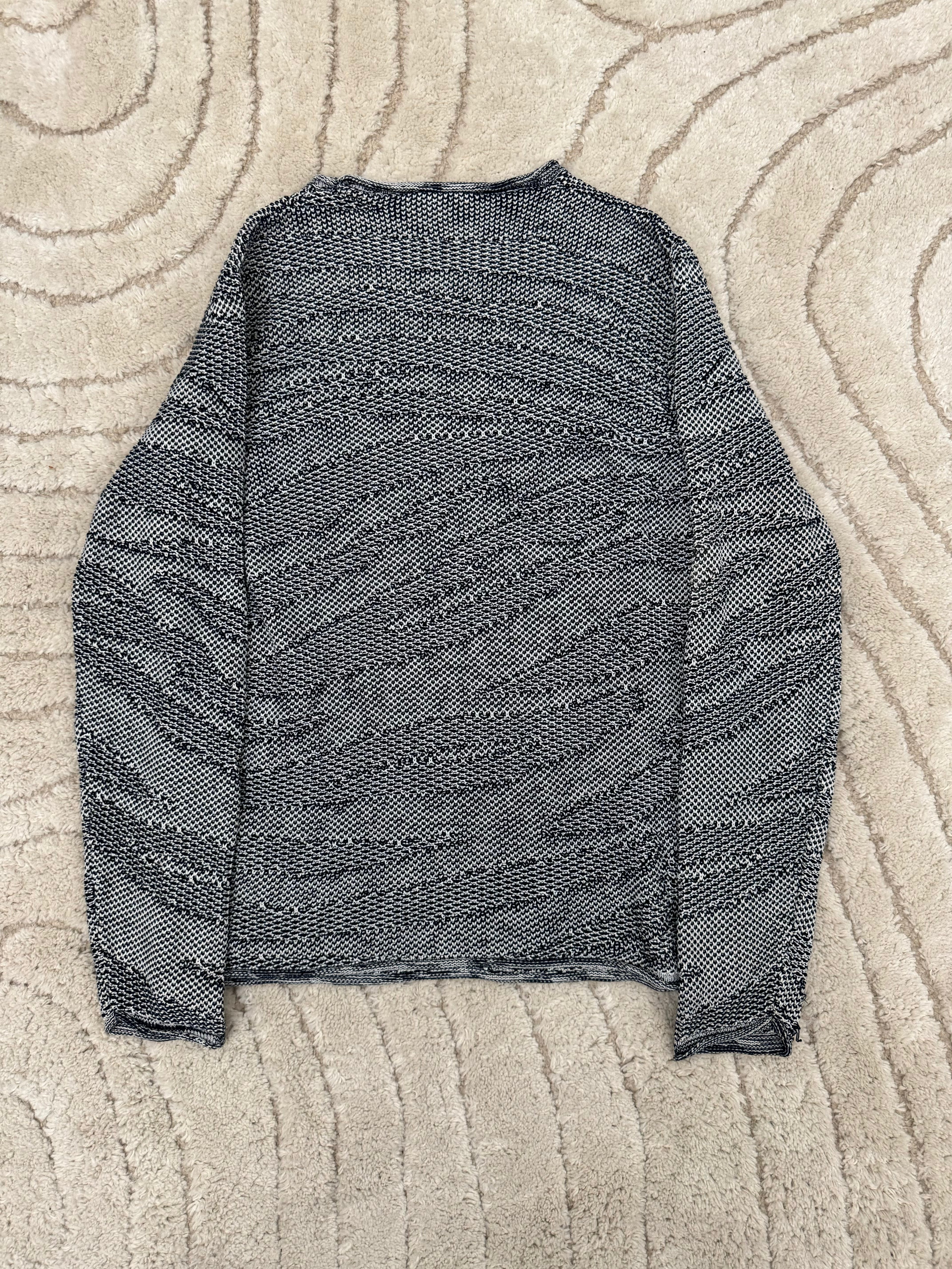 Armani Waves Knit Sweater (M/L)