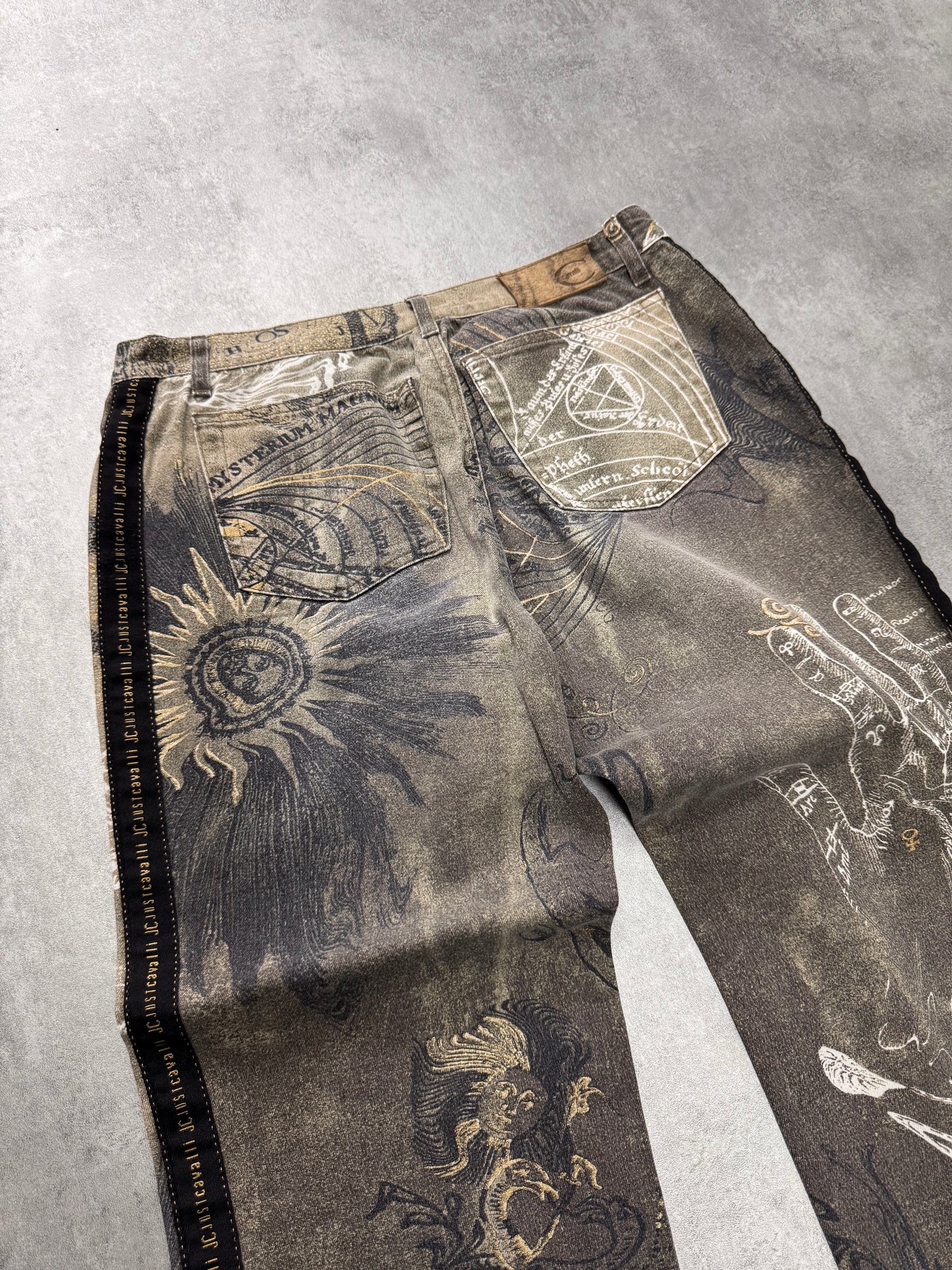 AW2003 Cavalli Astrology Resurrection Pants (S)