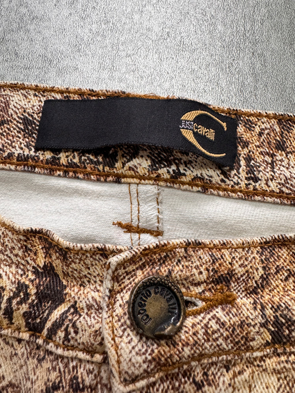 2000s Cavalli Sand Erosion Pants