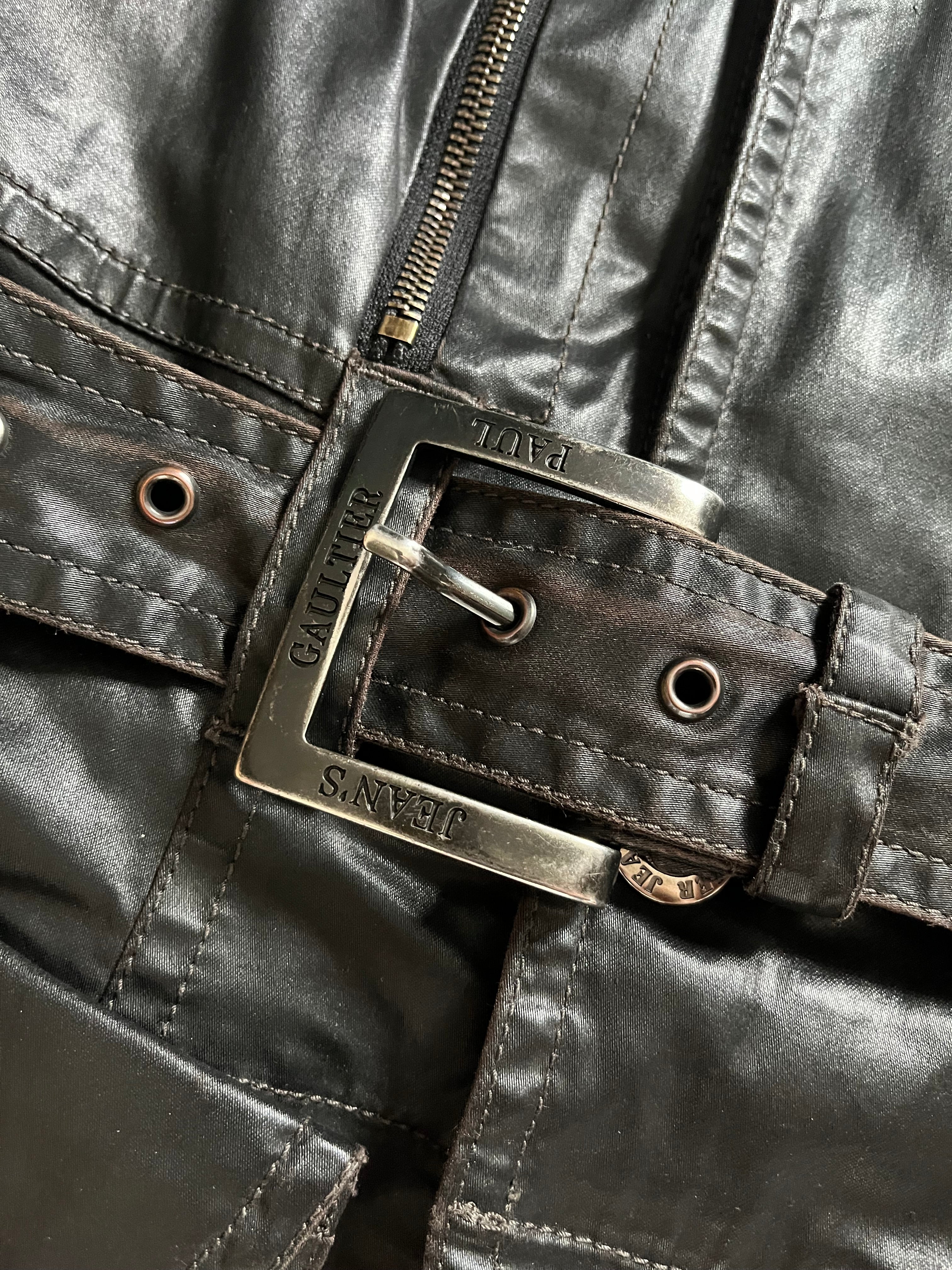 00年代 ジャンポール・ゴルチエ カーゴデタッチャブルトレンチジャケット(S)