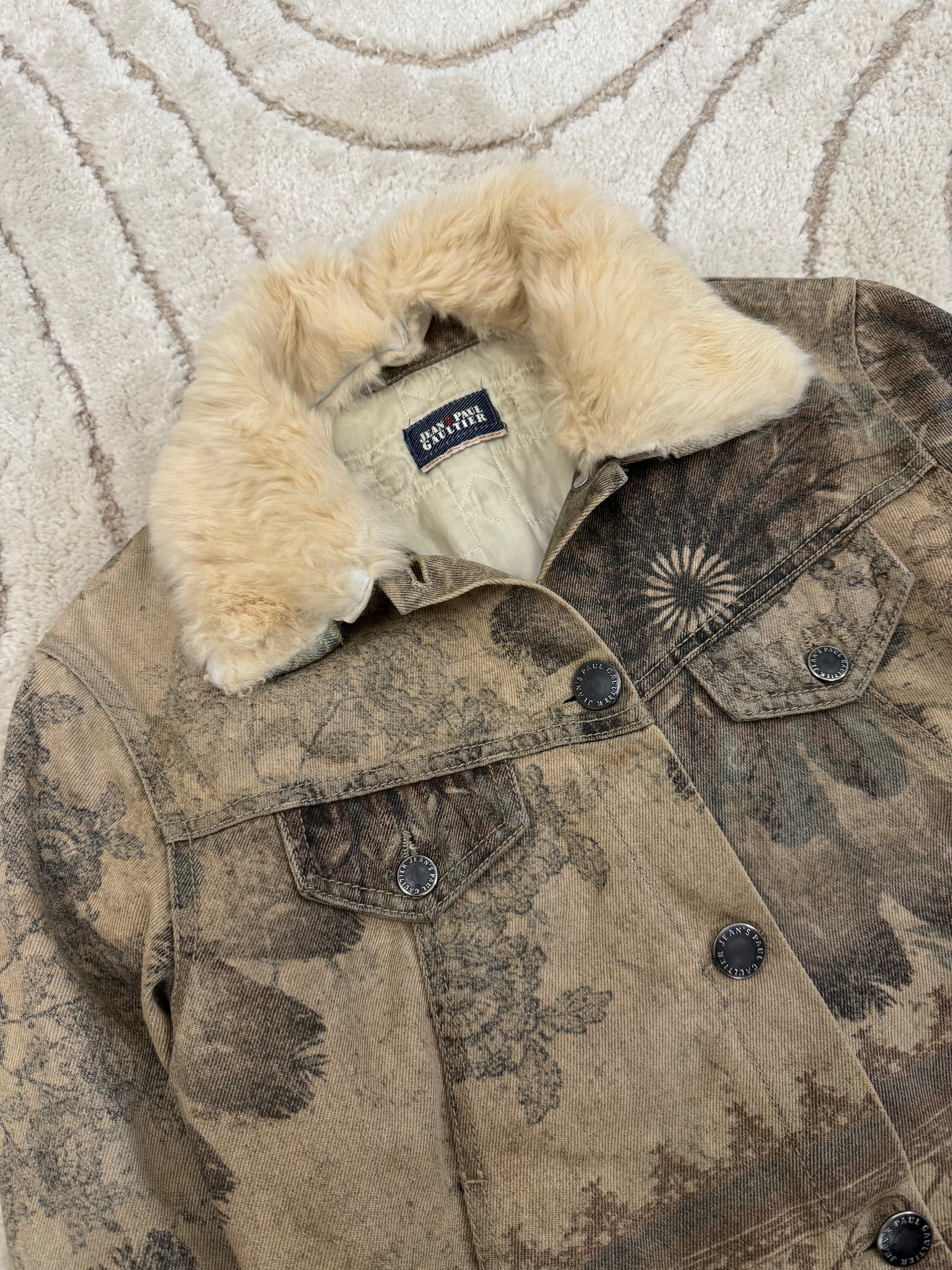 Jean Paul Gaultier Native American Denim Jacket (XS)