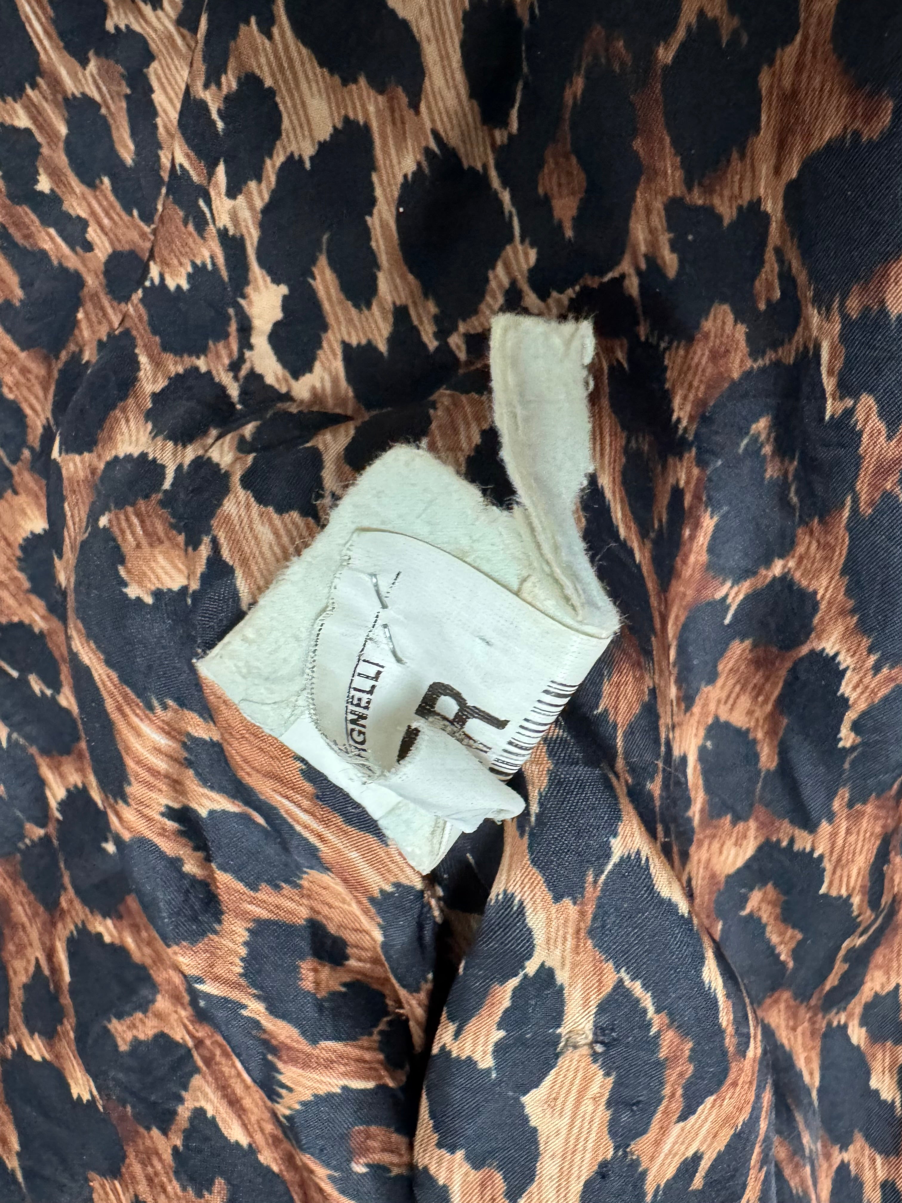 2000s Dolce & Gabbana Cream White Round Leather Jacket