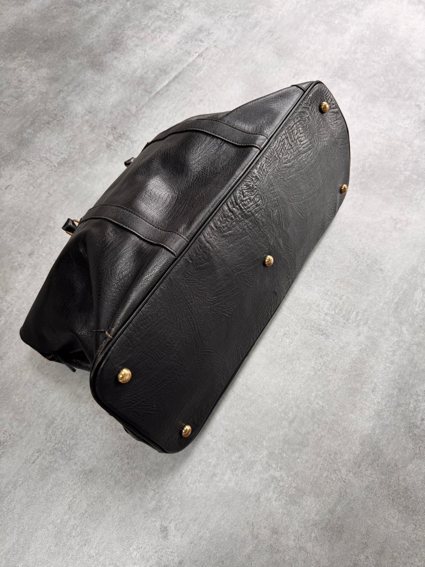 1990s Comme Des Garçons Tricot Weekend Leather Bag (OS)