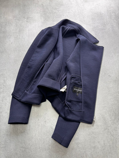 Emporio Armani Navy Asymmetrical Jacket (S/M)