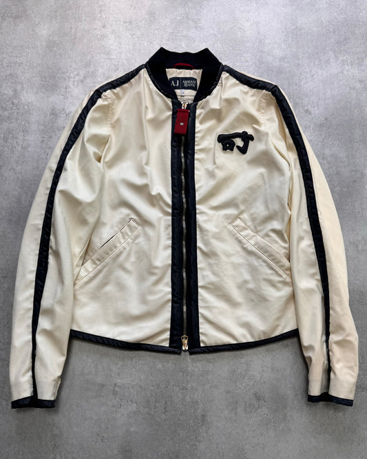 Armani Asian Creme Bomber Jacket (S/M)