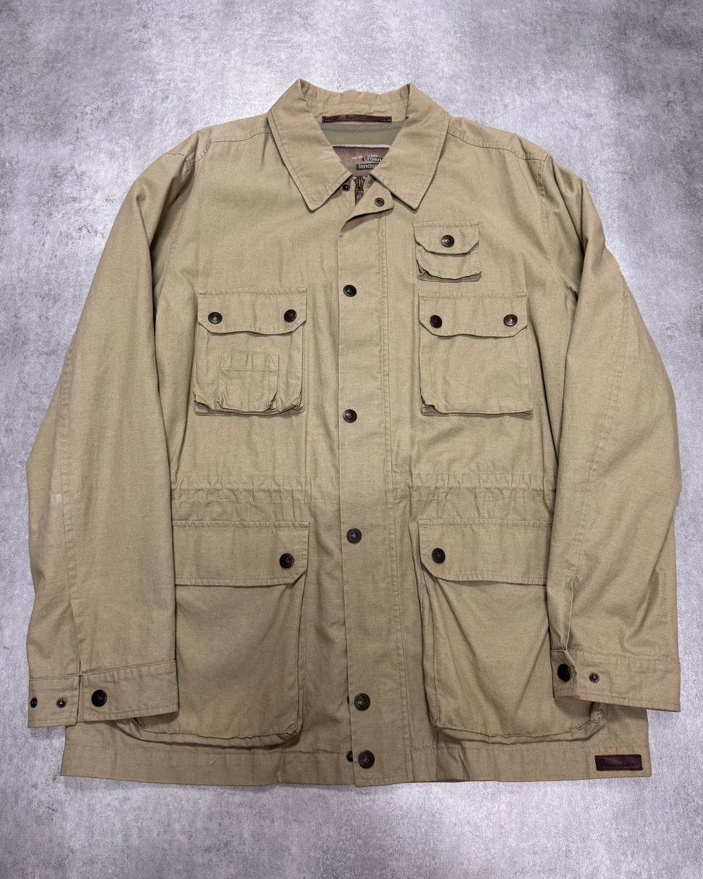 2000s Dolce & Gabbana Buttoned Multi-Pocket Beige Jacket