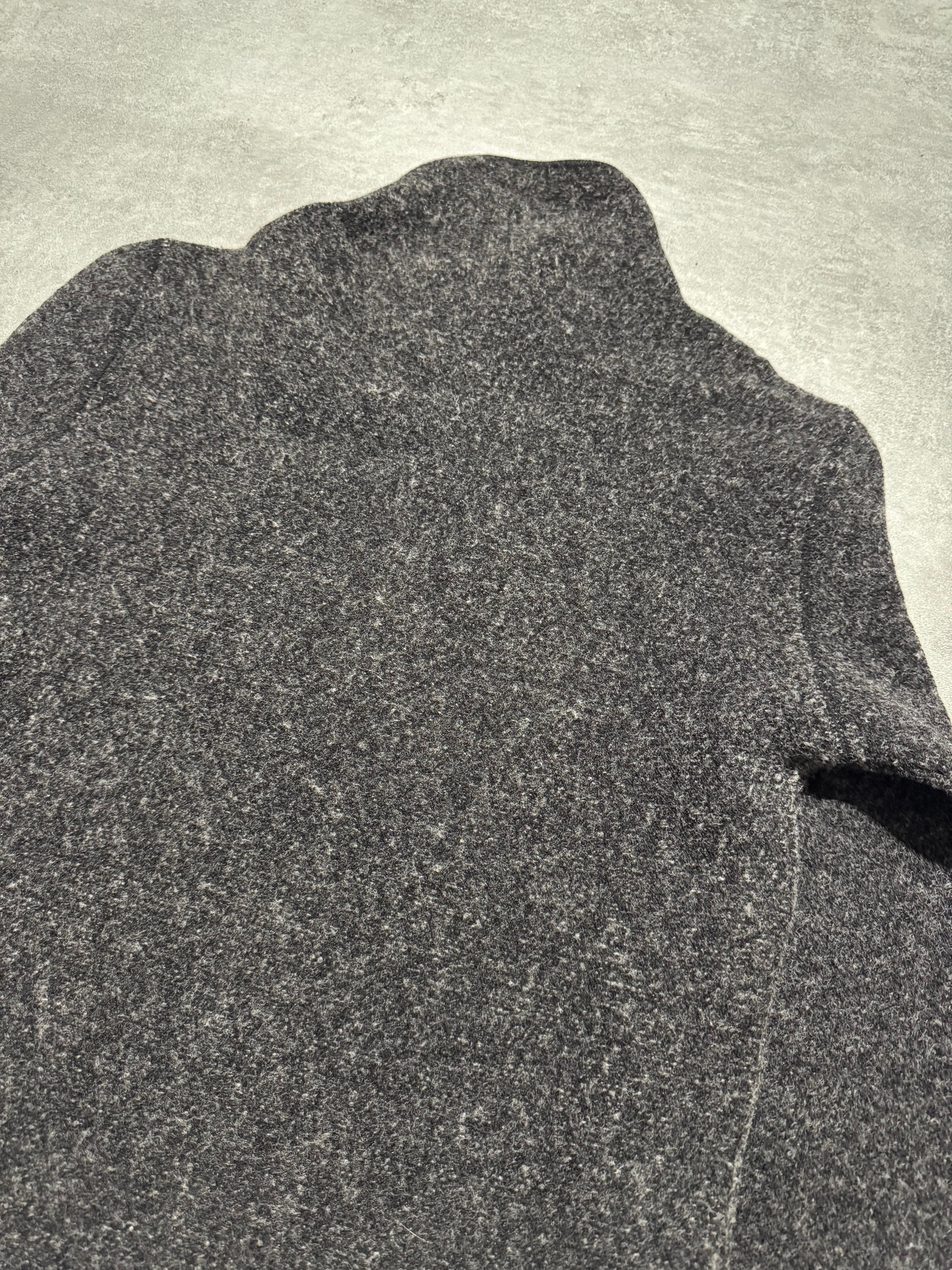 1990s Roberto Cavalli Black Fire High Neck Sweater