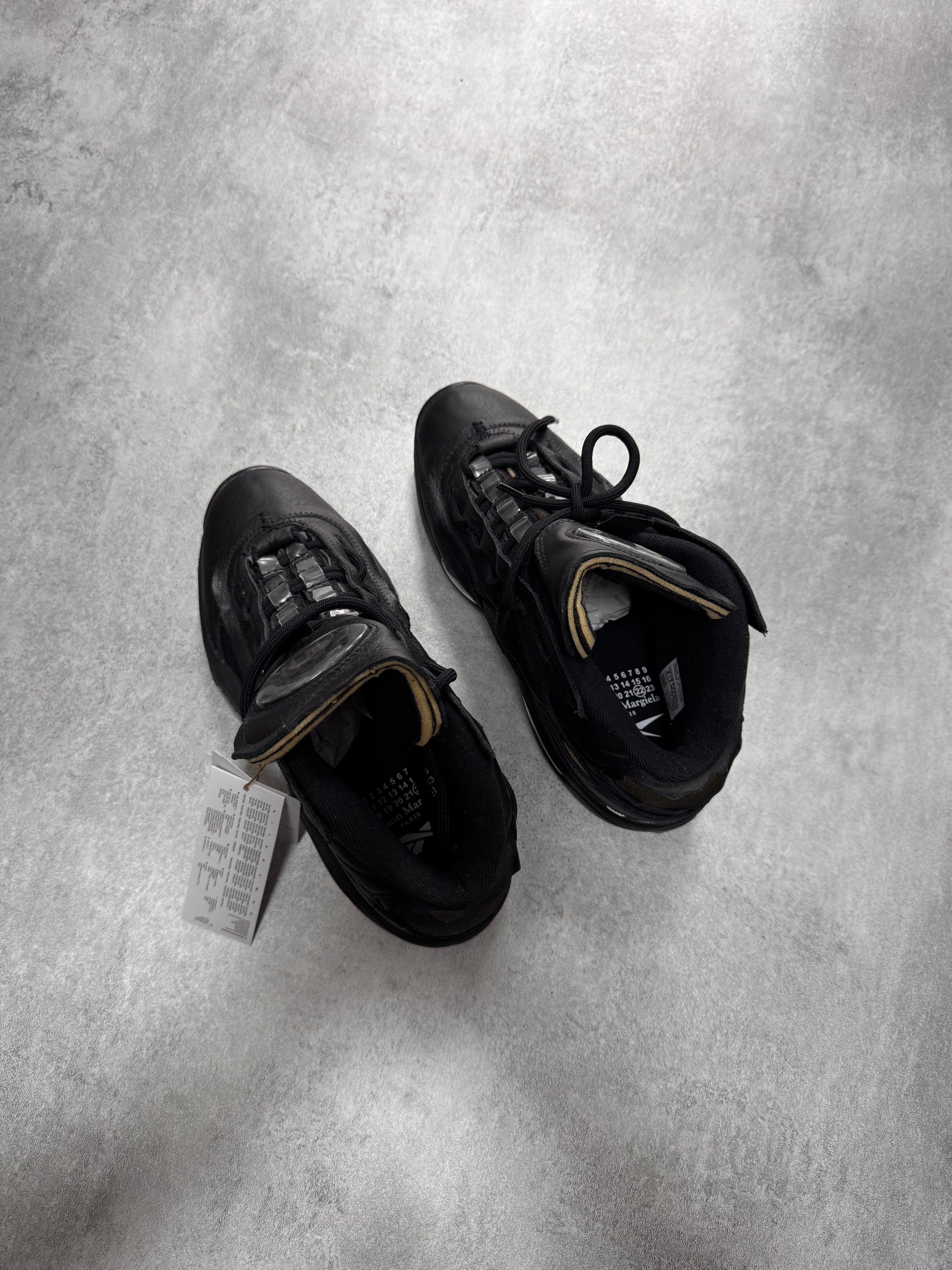 Reebok x Maison Margiela Question Mid Black Sneakers