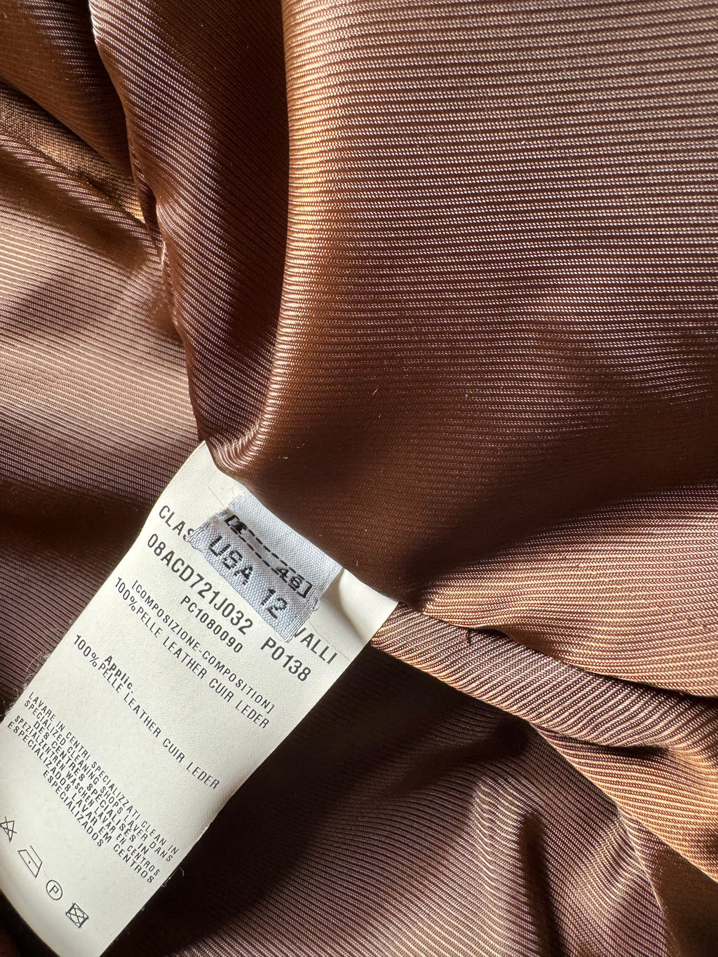 2000s Roberto Cavalli Brown Fur Optimum Leather Jacket  (S) - 6