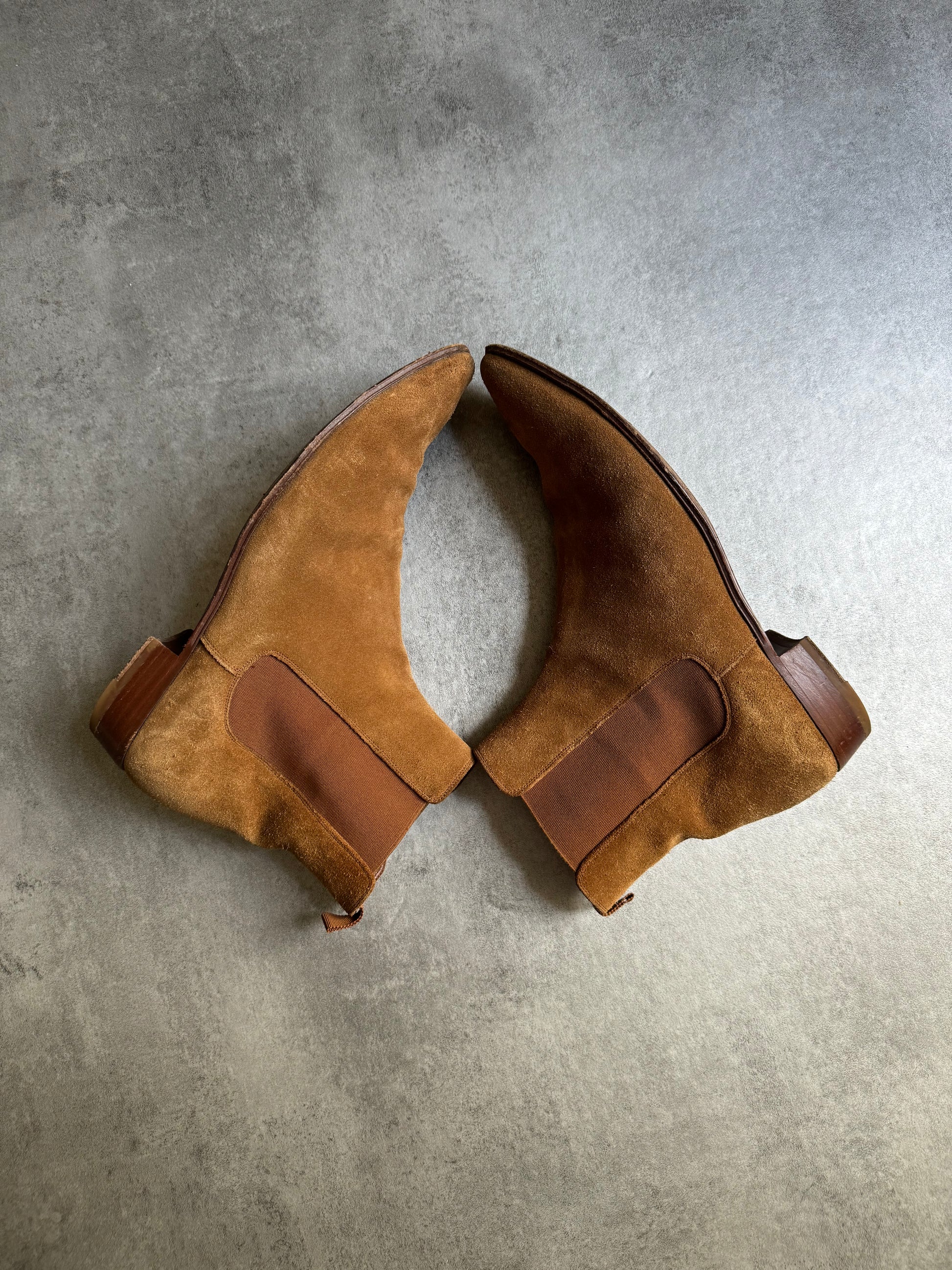 SS2019 Celine Camargue Camel Jacno Boots by Hedi Slimane (45) - 4