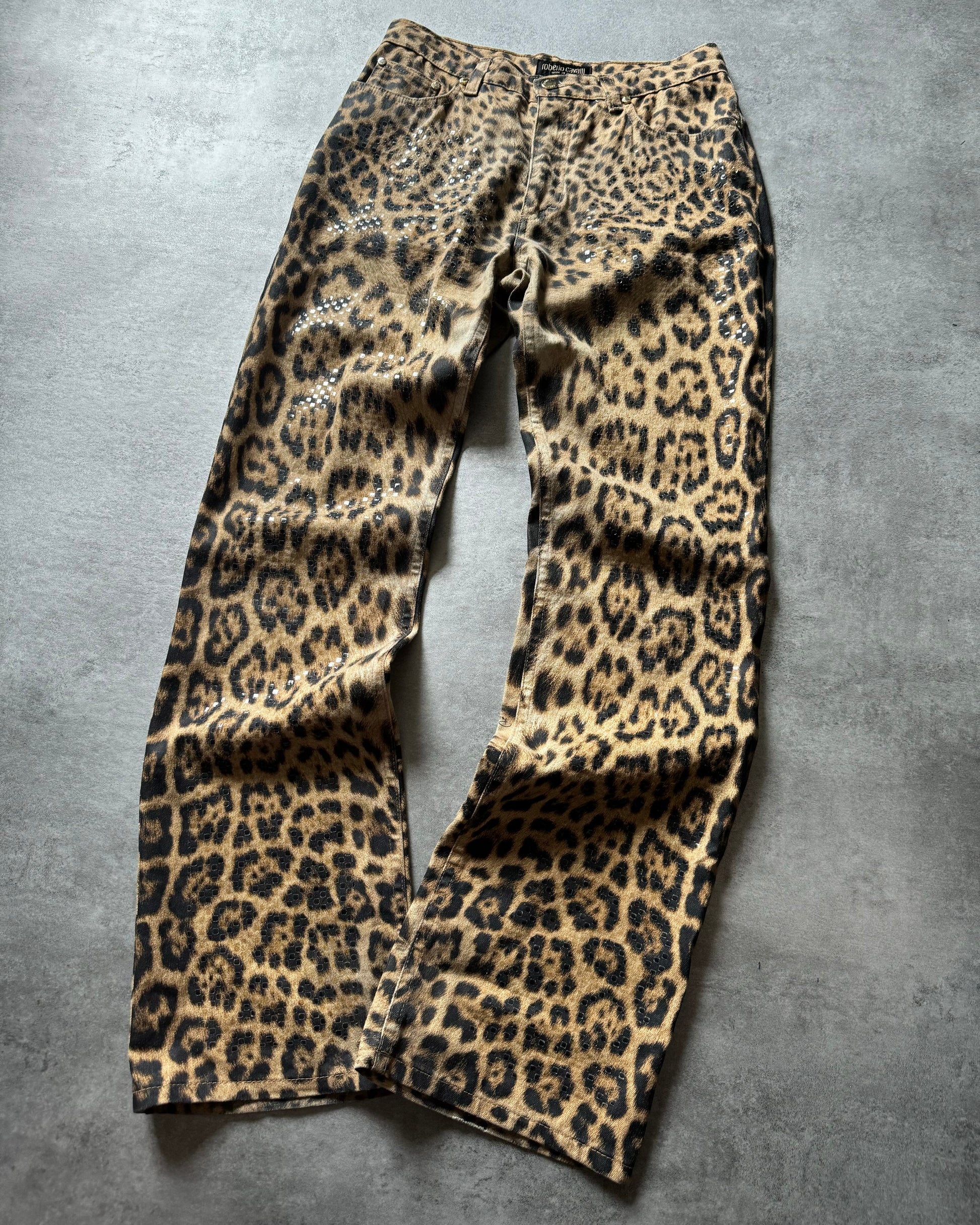 AW2000 Roberto Cavalli Jaguar Pants (S) - 6