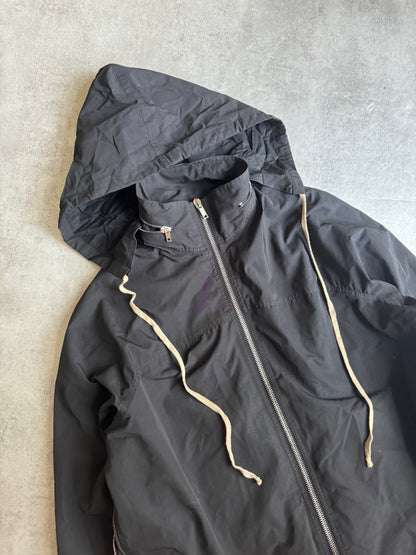 SS2018 Rick Owens Black DRKSHDW Hooded Light Cozy Tech Jacket  (L) - 3