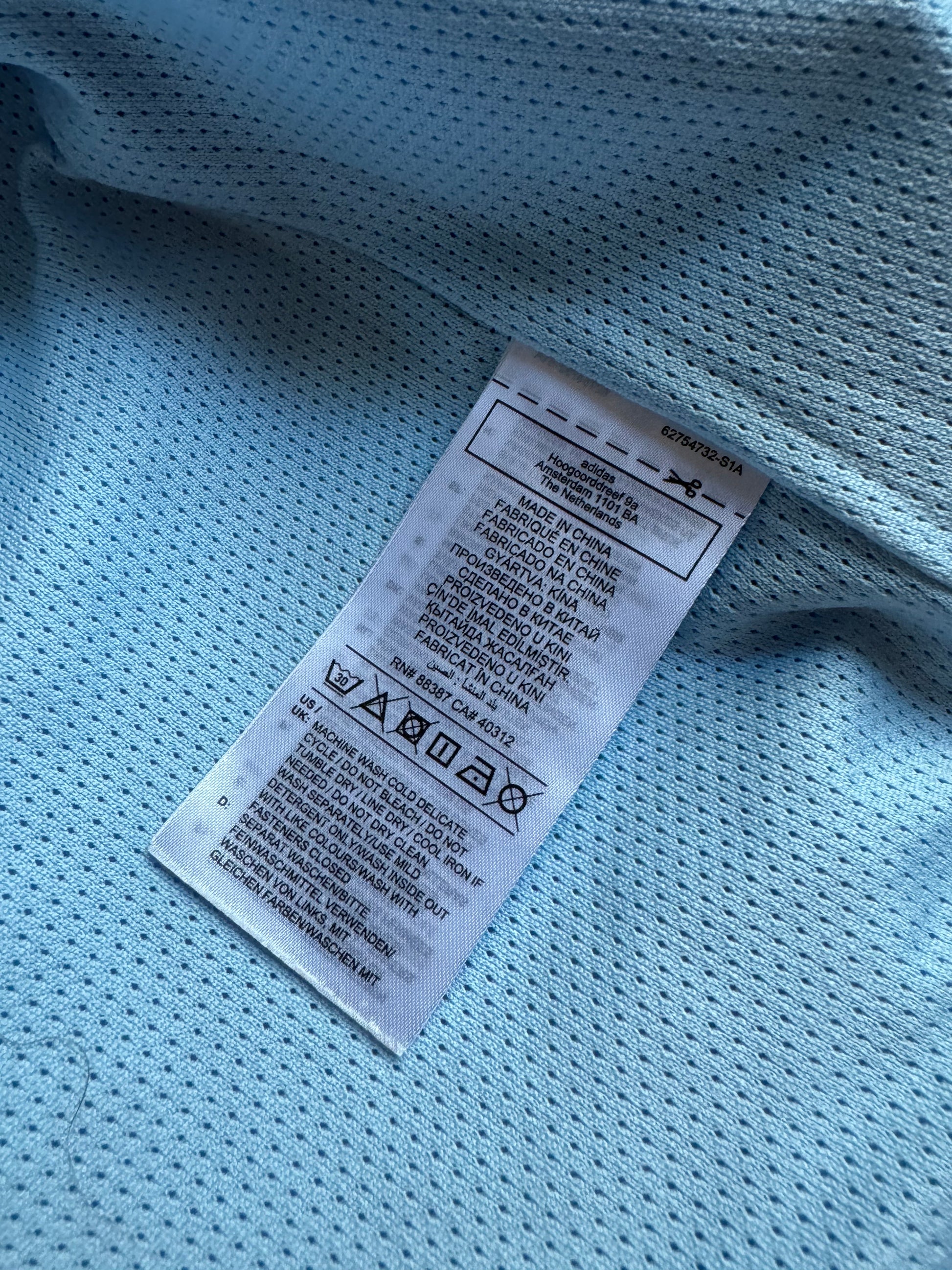 Adidas x Kerwin Frost Blue Track Top Jacket (L) - 6