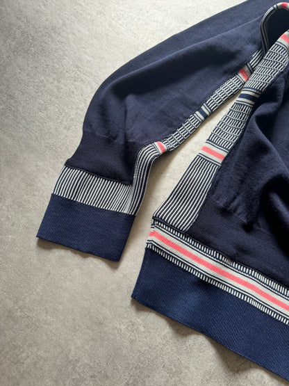 SS2006 Comme des Garçons Homme Plus Navy Sweater (L) - 6