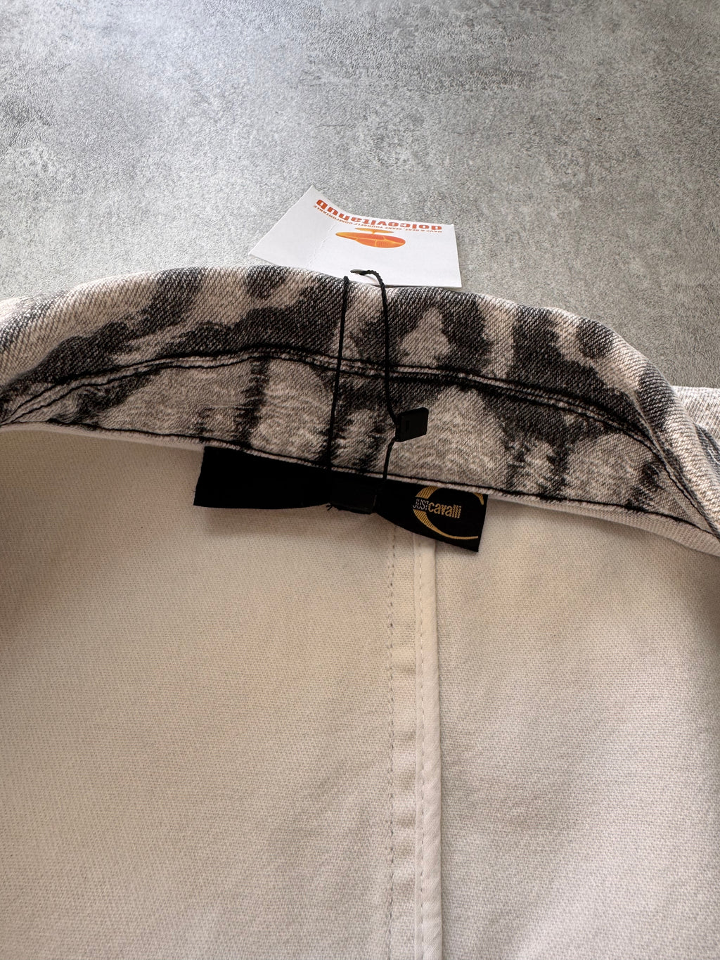 SS2002 Cavalli Zebra Savage Suit Jacket