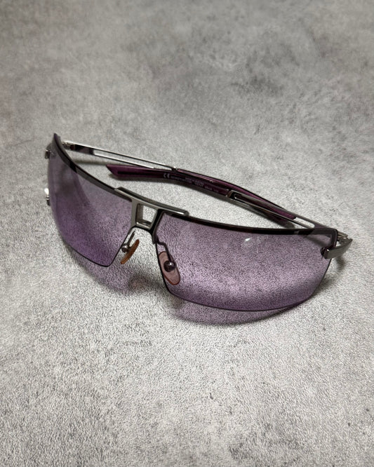 Christian Dior 紫色半透明太阳镜 (OS)
