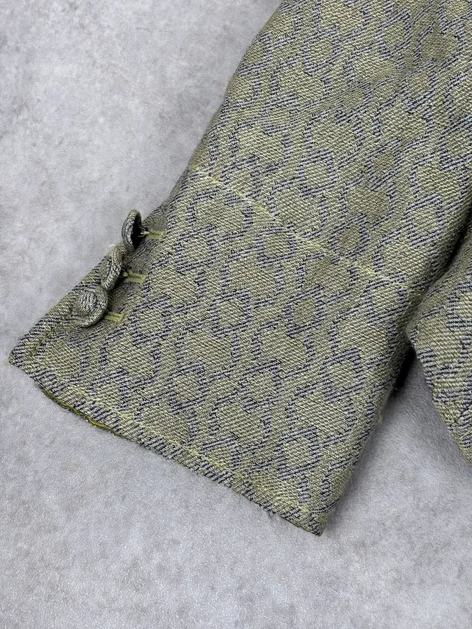 2000s Armani Collezioni Sage Green Double-Breasted Jacket xhziKCK 9