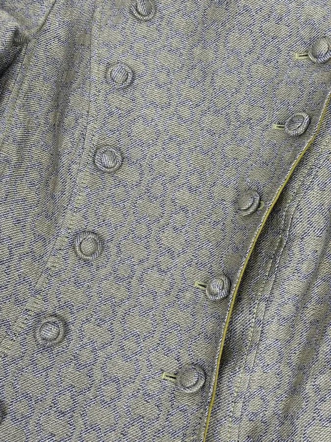 2000s Armani Collezioni Sage Green Double-Breasted Jacket xhziKCK 7