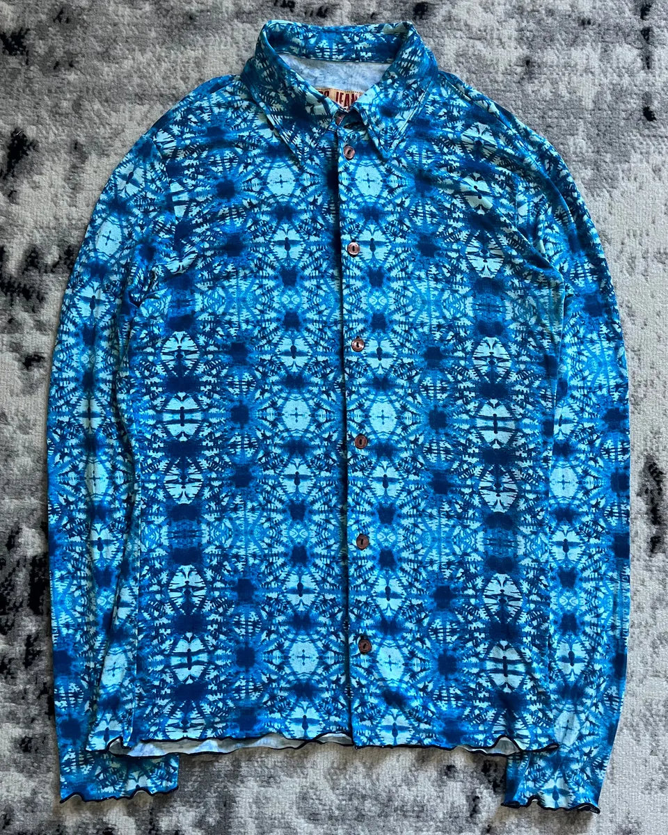 90s Jean Paul Gaultier 0007 Meditearren Mozaic Shirt dIZfdBt 0