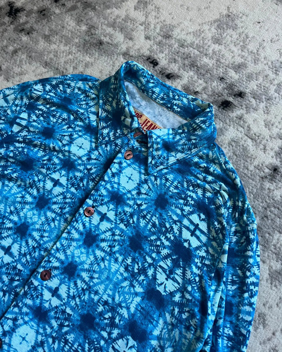 90s Jean Paul Gaultier 0007 Meditearren Mozaic Shirt dIZfdBt 1