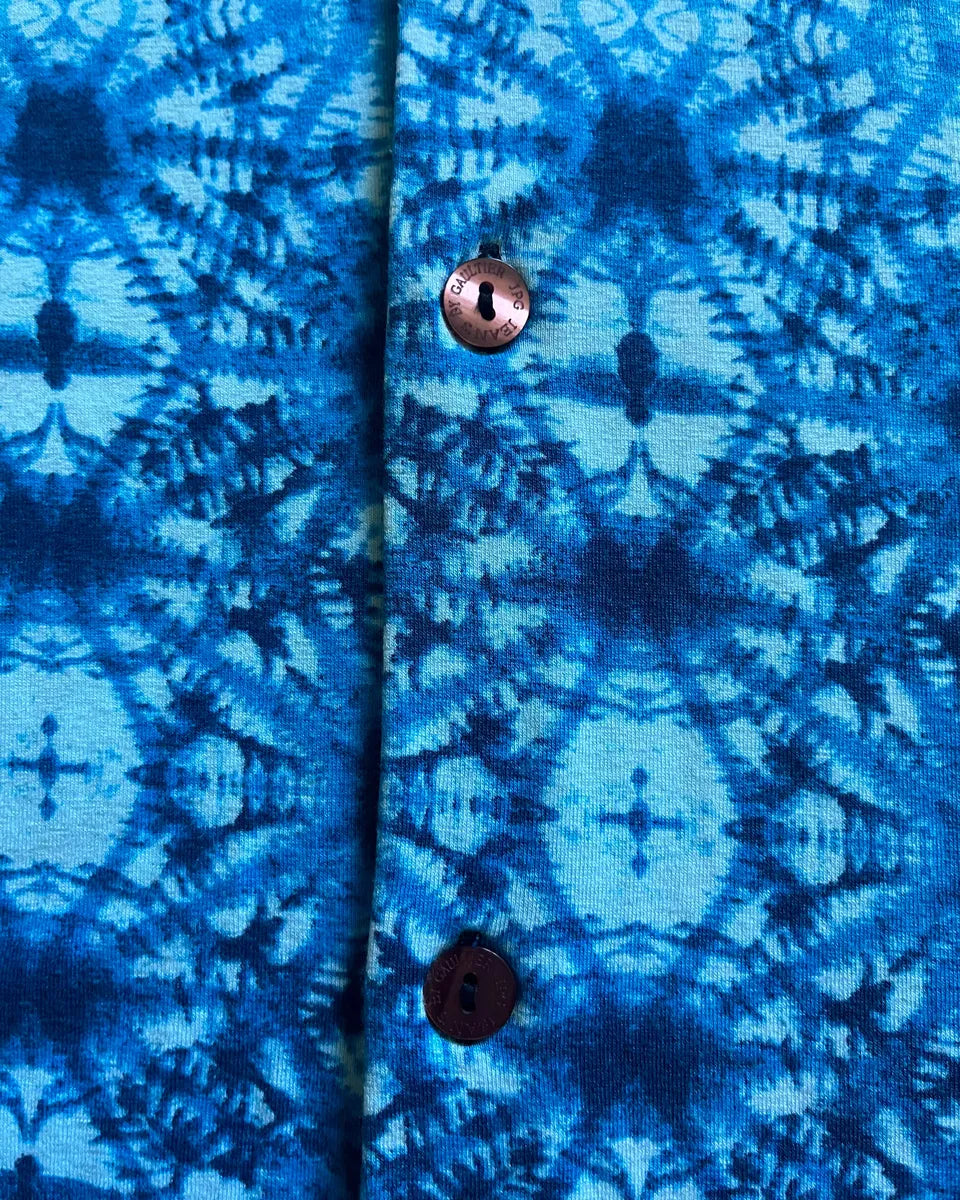 90s Jean Paul Gaultier 0007 Meditearren Mozaic Shirt dIZfdBt 4