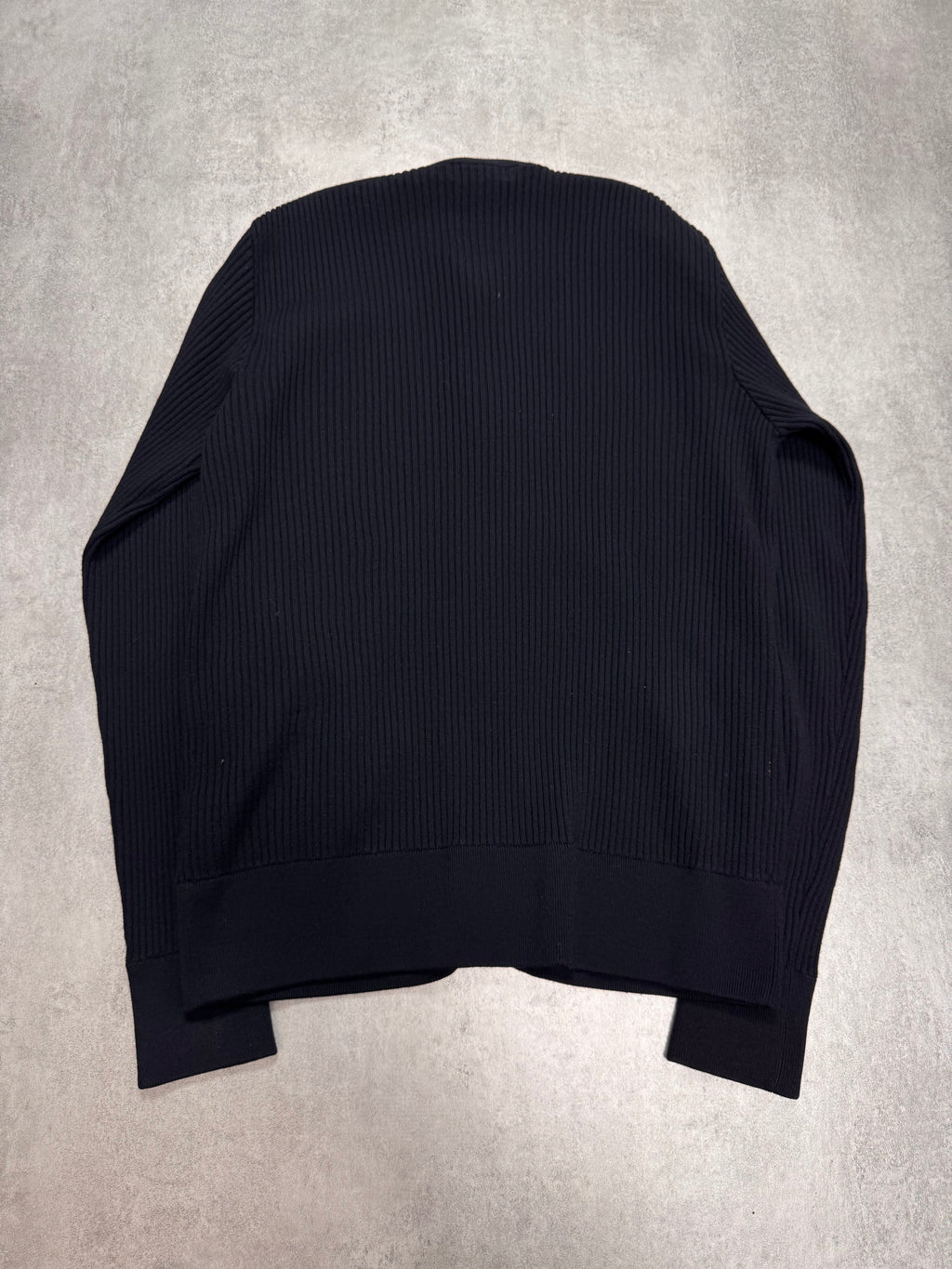 2000s Dolce & Gabbana Minimalist Navy Zip-Up