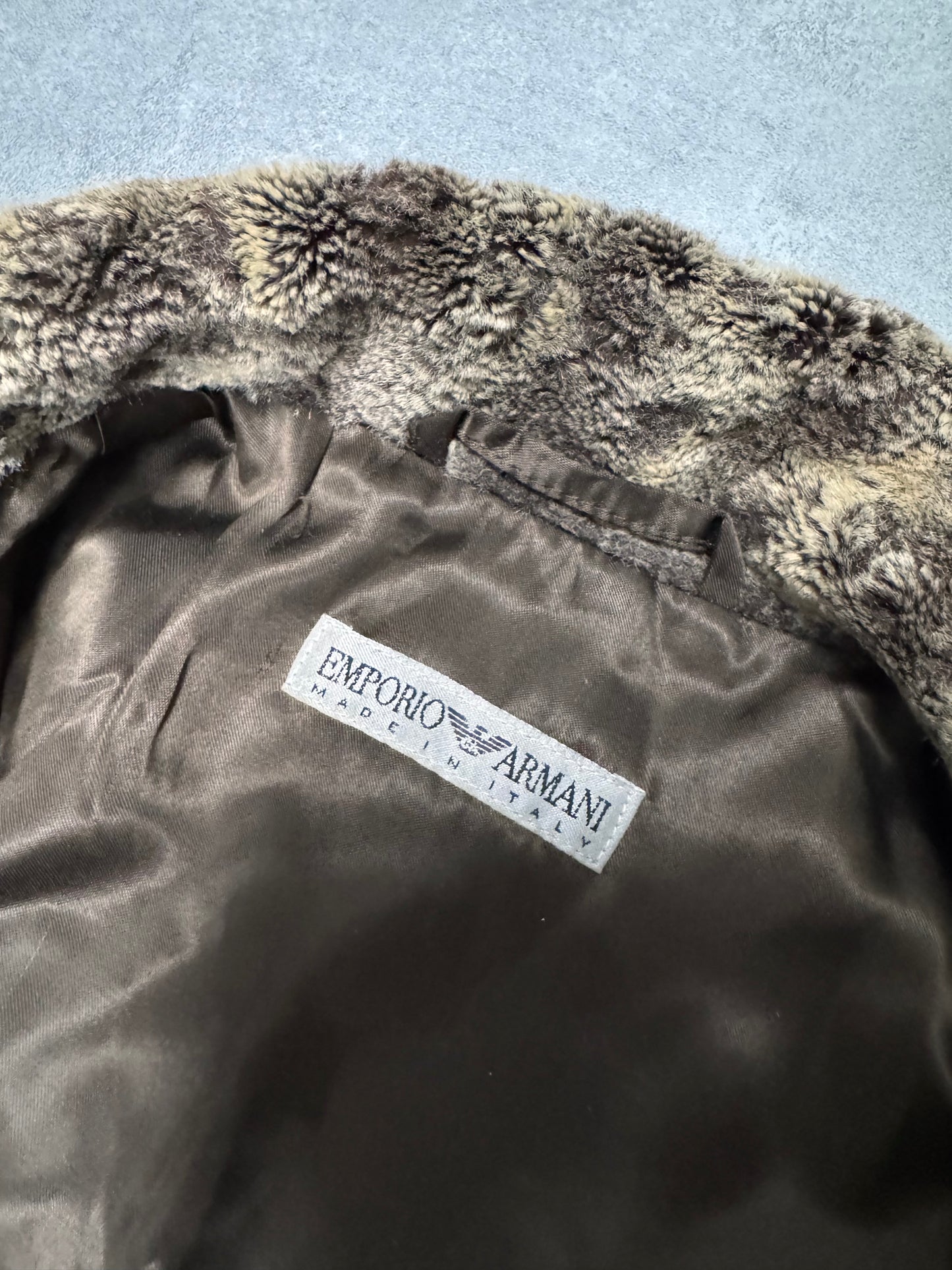 1990s Emporio Armani Furry Jacket (XS/S)