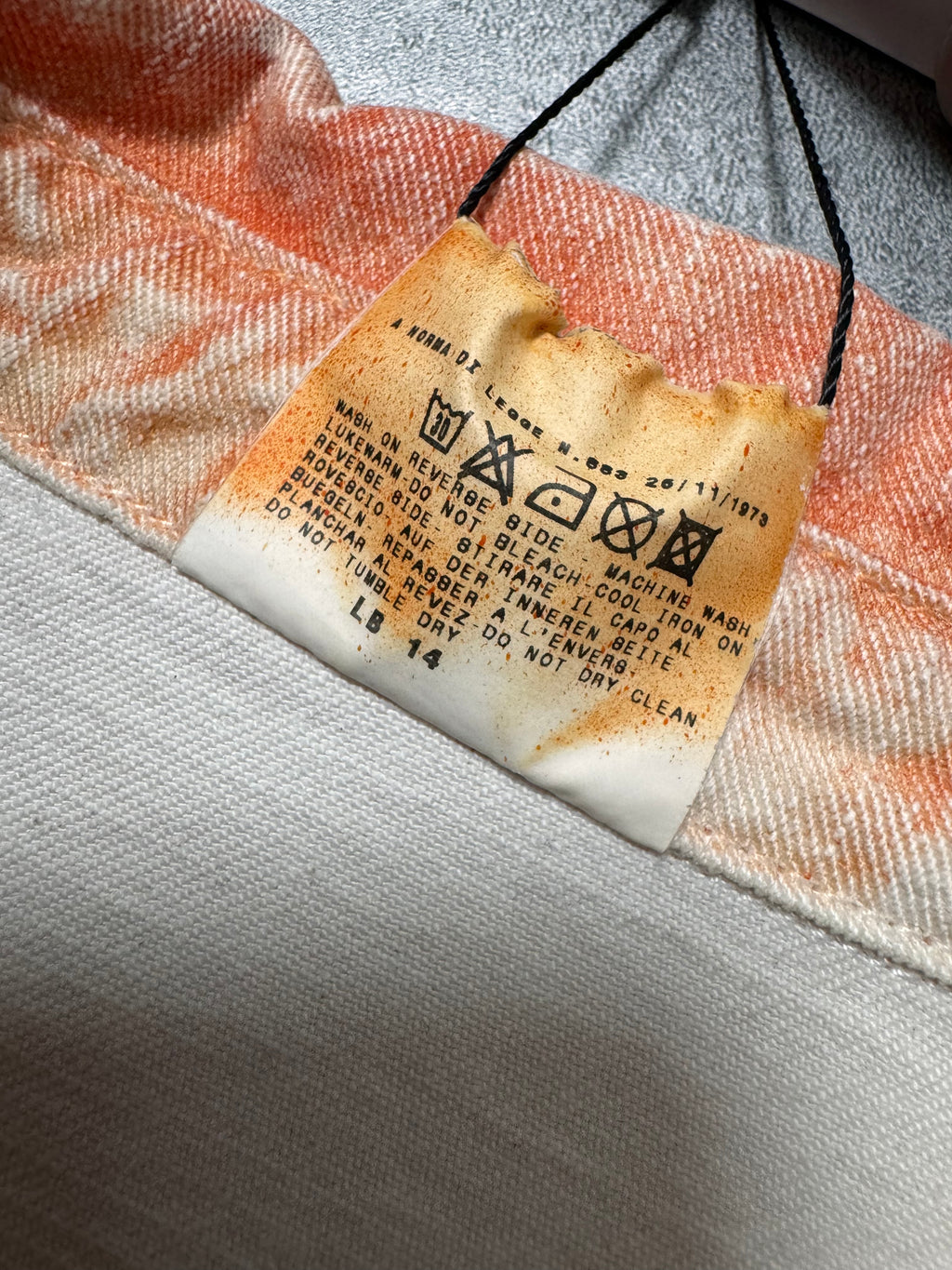 2000s Cavalli Pink Print Denim Jacket