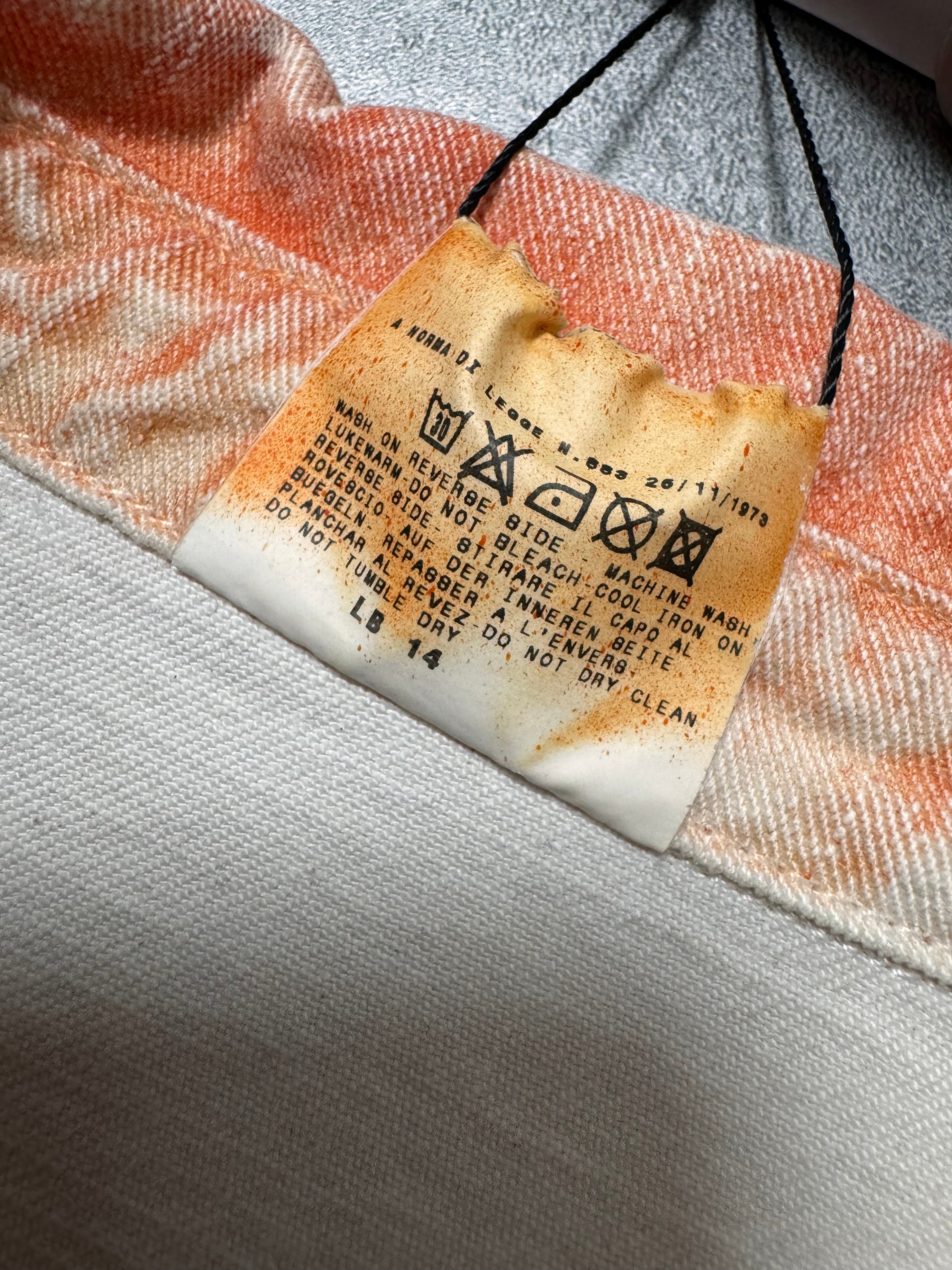 2000s Cavalli Pink Print Denim Jacket