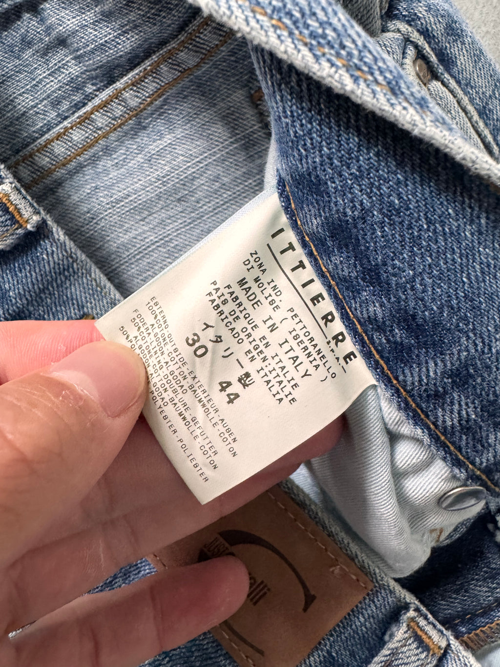 2000s Cavalli Shadow Faded Denim Jeans