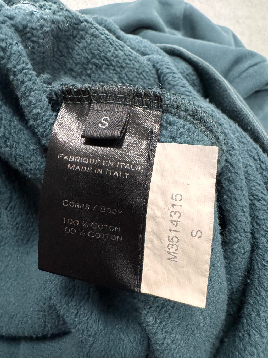 2000s Balmain Embroided Asian Dragon Long Hoodie