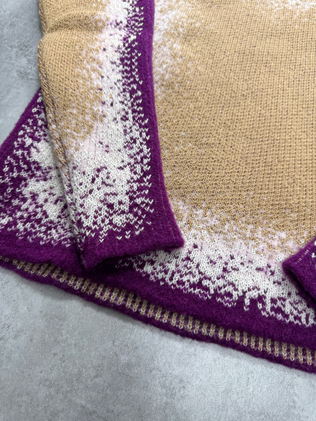 Y/Project Spray-Effect Knitted Gradient Sweater