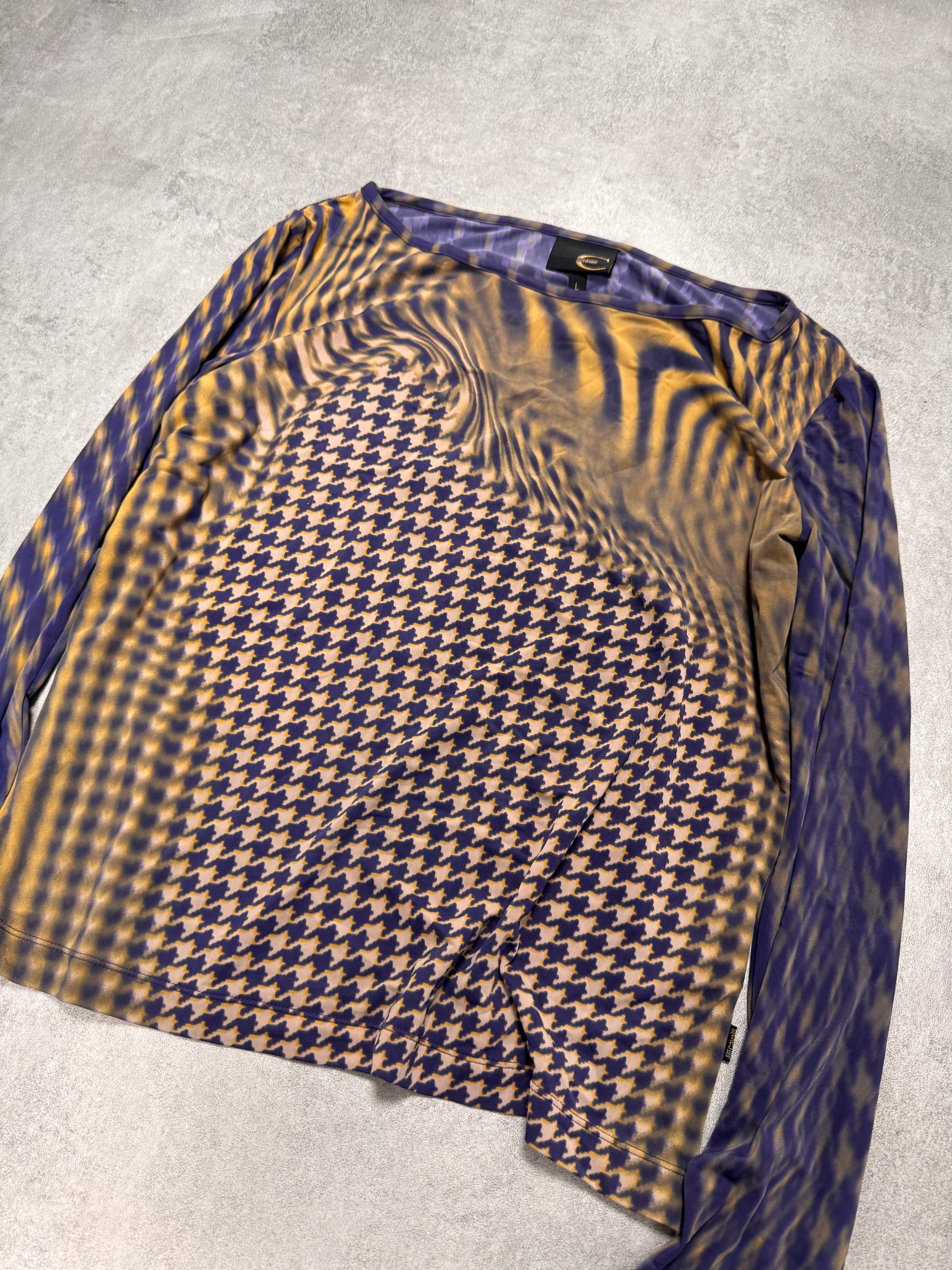 SS2001 Cavalli Psycho Pixel Vision Longsleeves