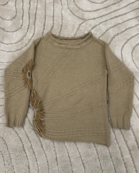 Cavalli 3D Flowers Knit Sweater (S)