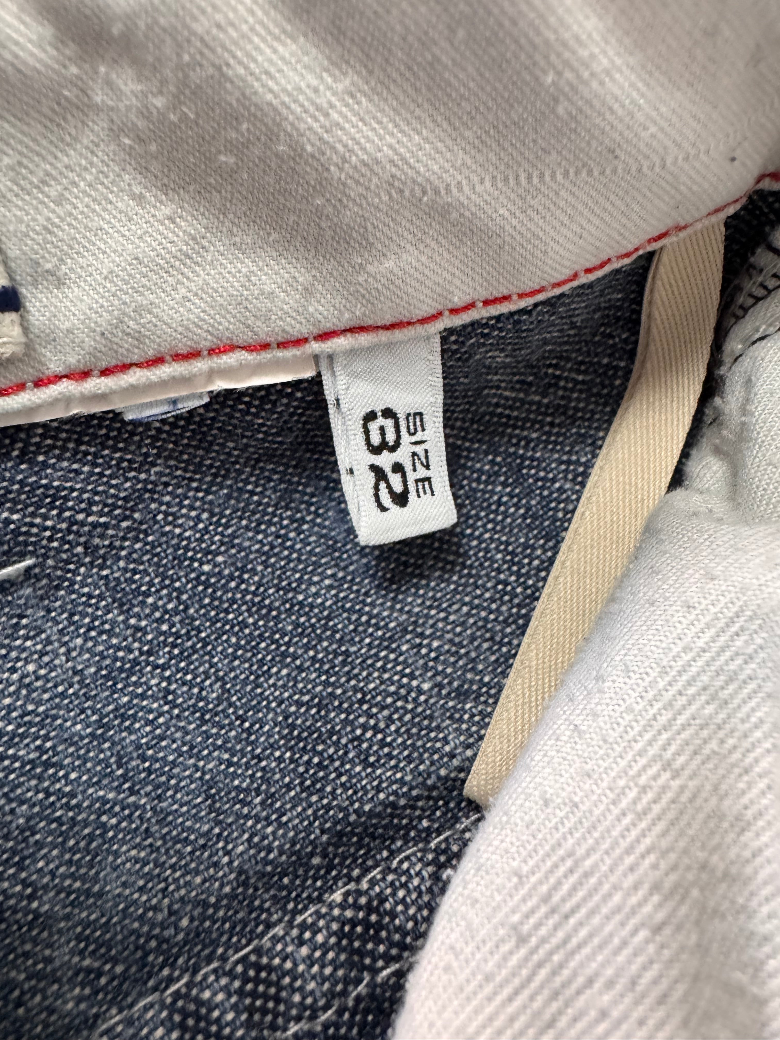 2000s Armani Wide Cargo Denim Jeans