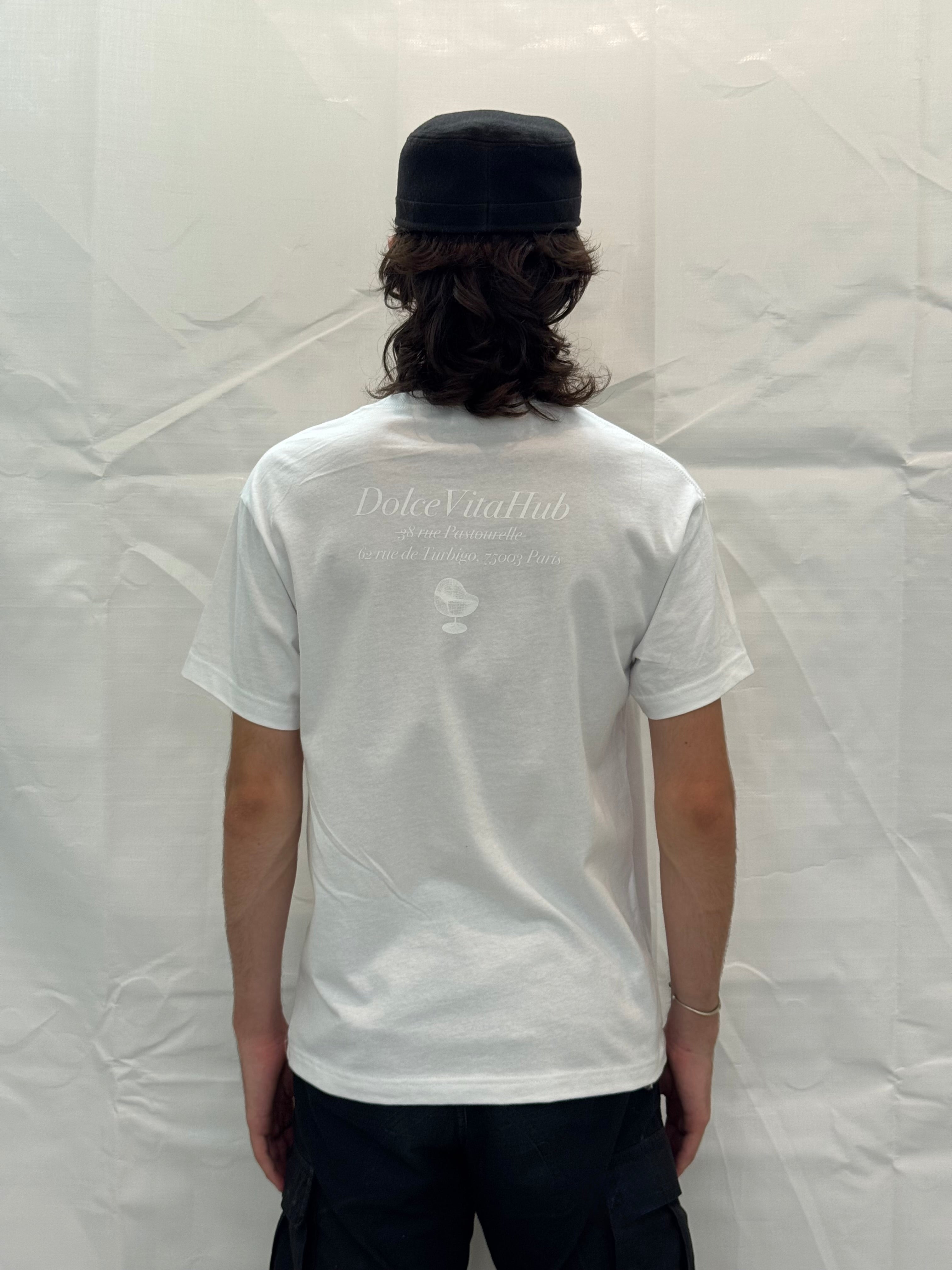 DolceVitaHub « Arbre en Feu » White T-Shirt