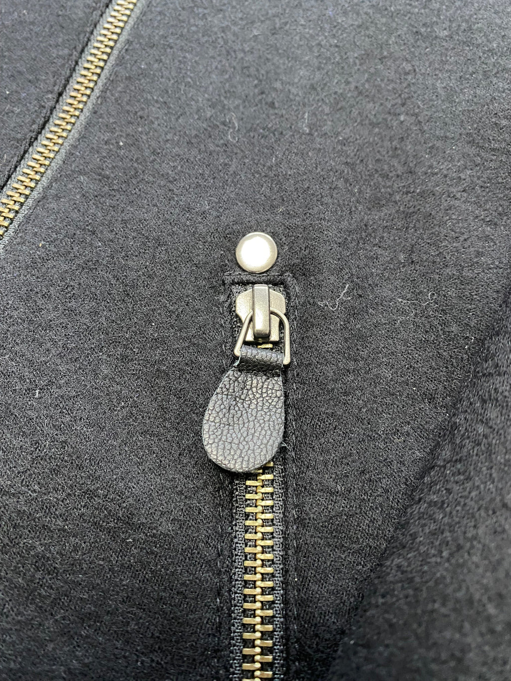 2000年代 エンポリオ アルマーニ ダブルジップ ブラック スパイ ジャ​​ケット (M)