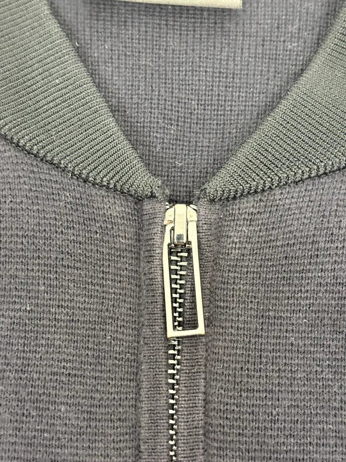 AW2019 Emporio Armani Navy Slim Zip-up Sweater FEcFanM 8