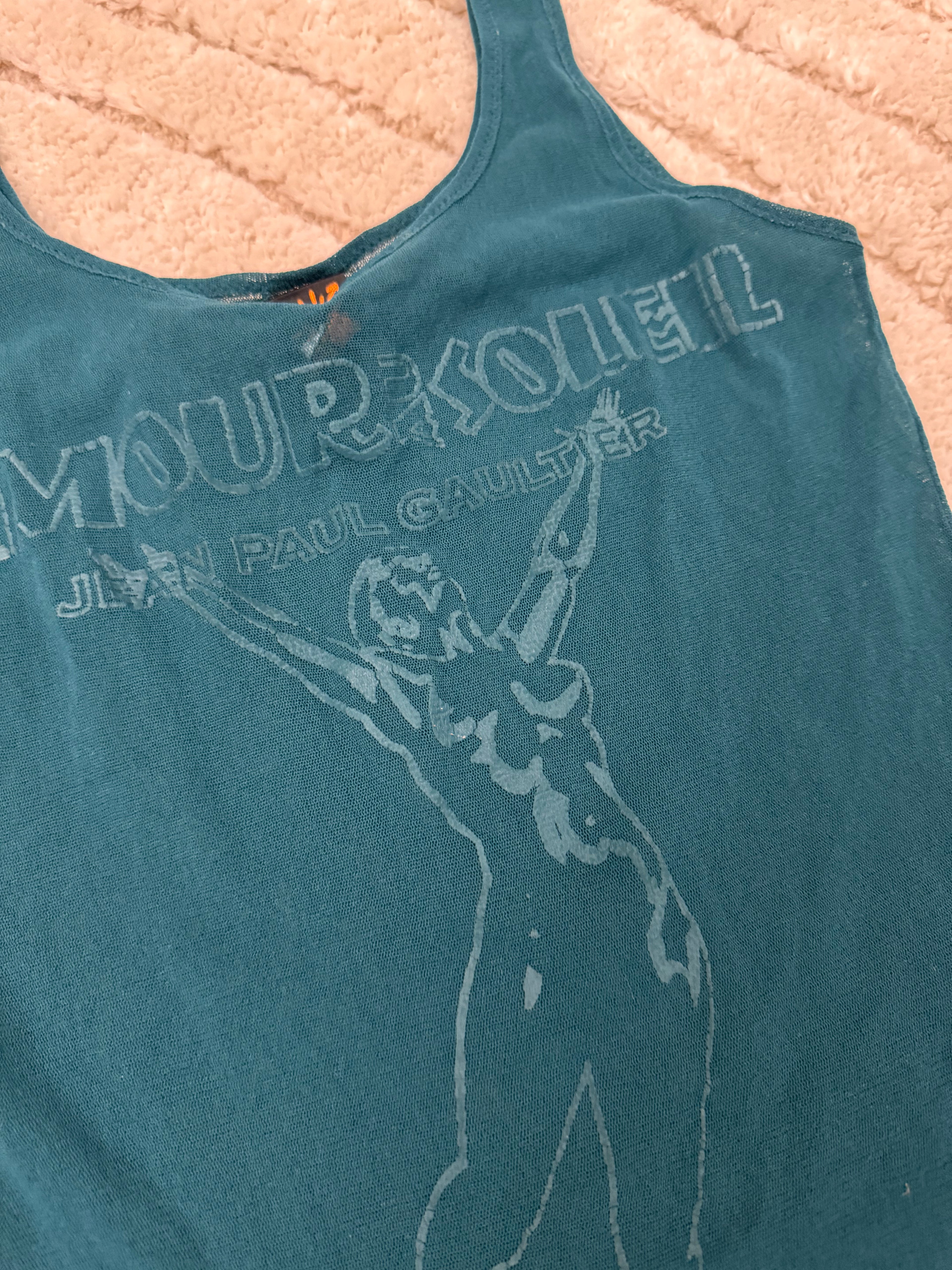 Jean Paul Gaultier Amour Soleil 网状背心 (XS)