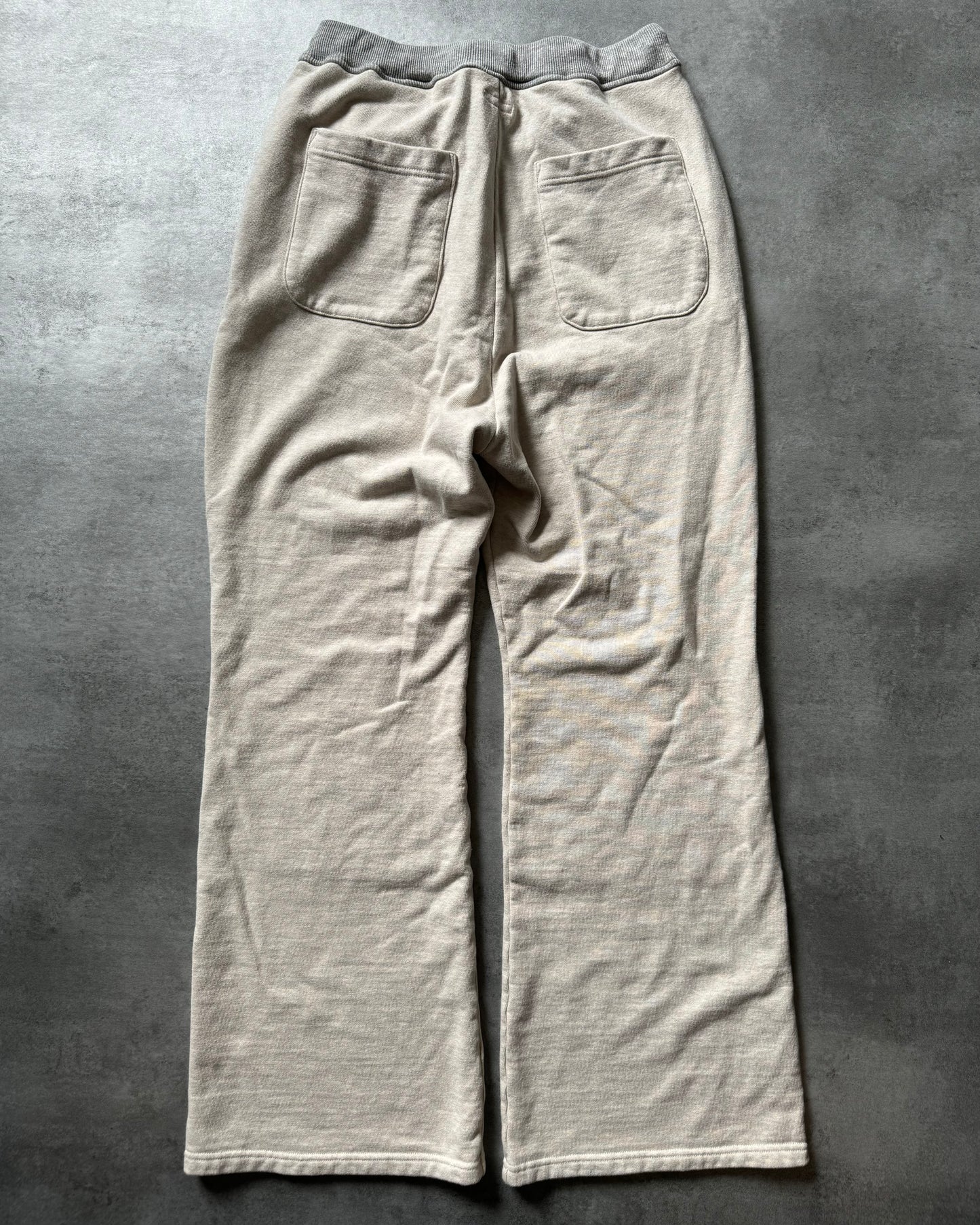 AW2024 Kapital Flared Cotton Jersey Sweatpants (XL) - 5