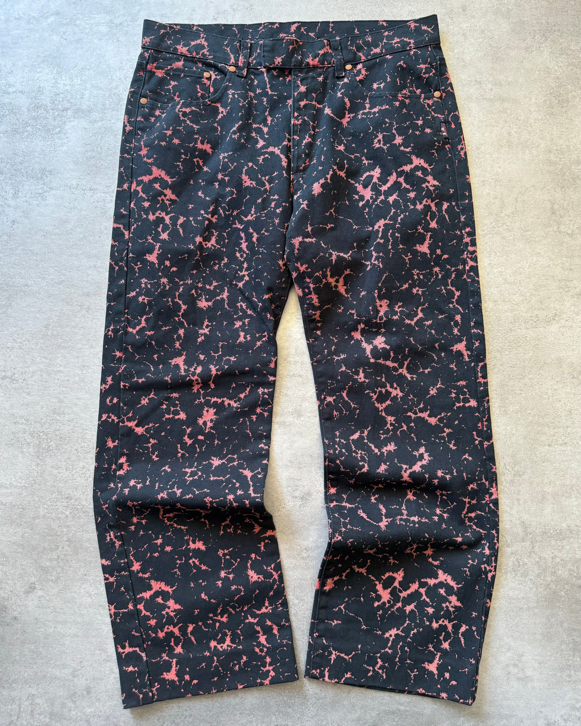 2000s Jean Paul Gaultier Volcano Electric Cozy Pants (M) - 1