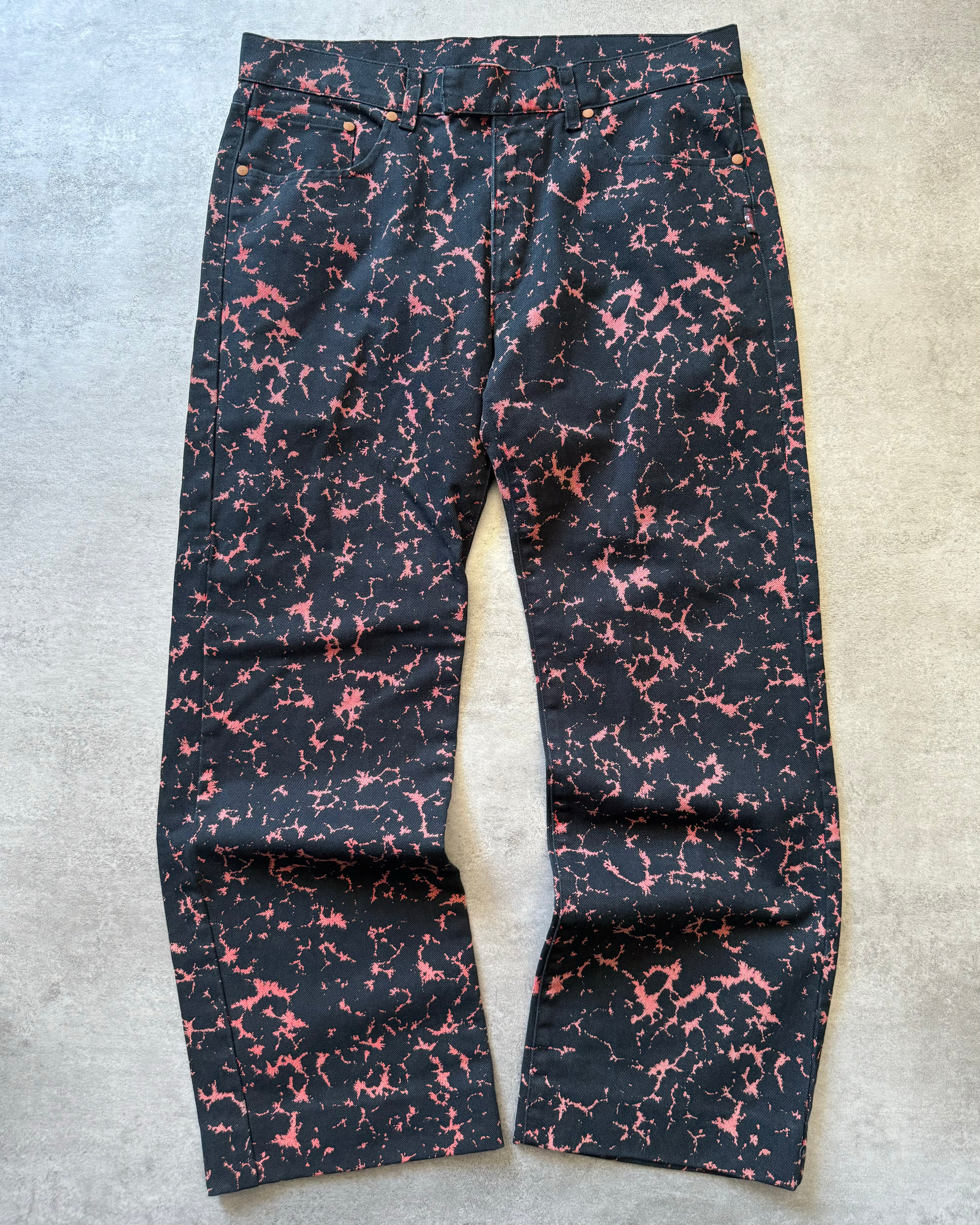 2000s Jean Paul Gaultier Volcano Electric Cozy Pants (M) - 1
