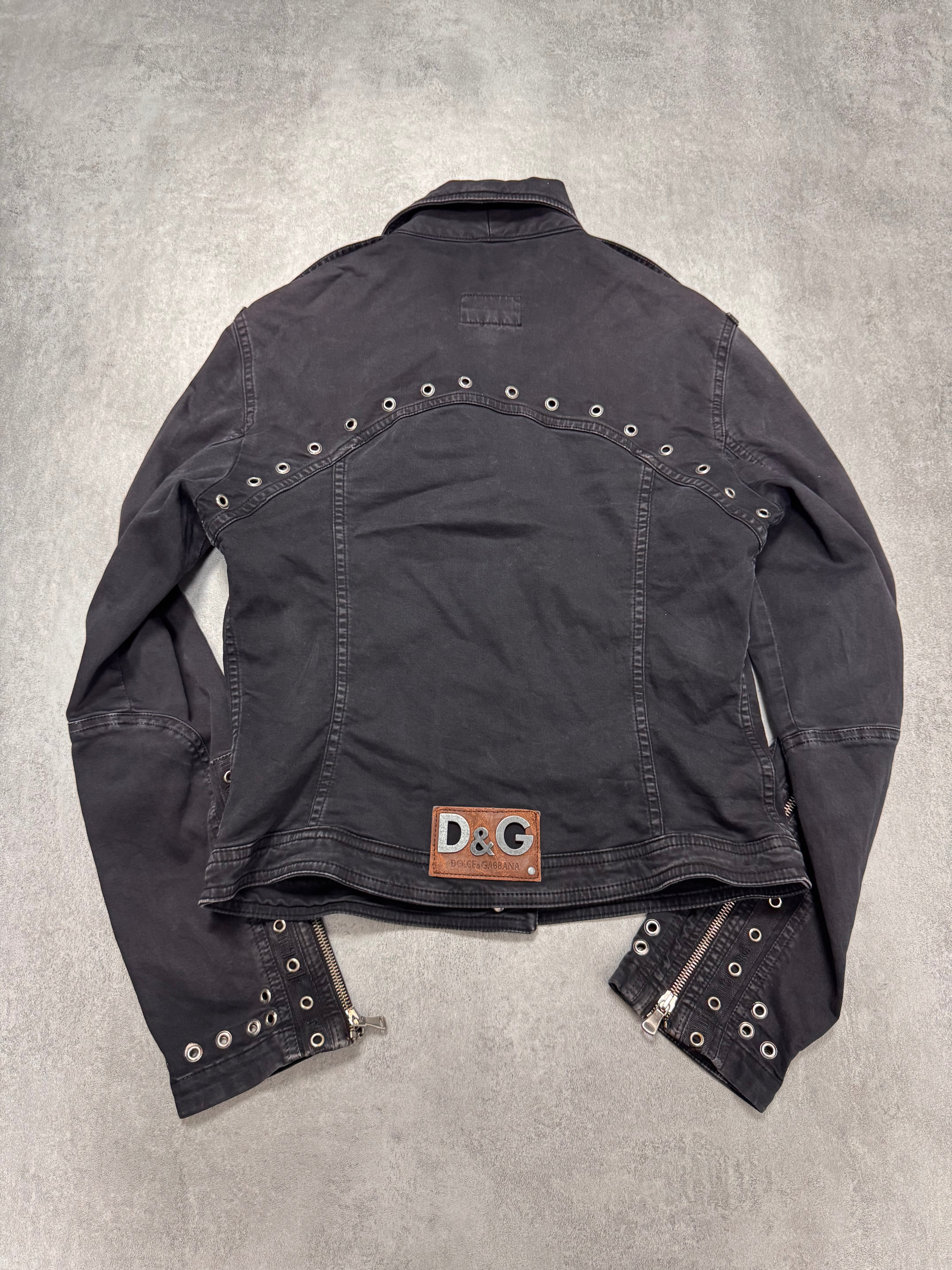 2000s Dolce & Gabbana Bondage Black Jacket – Dolce Vita Hub