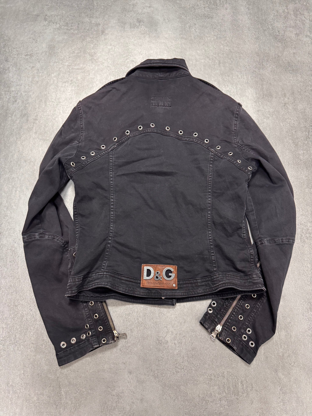 2000s Dolce & Gabbana Bondage Black Jacket