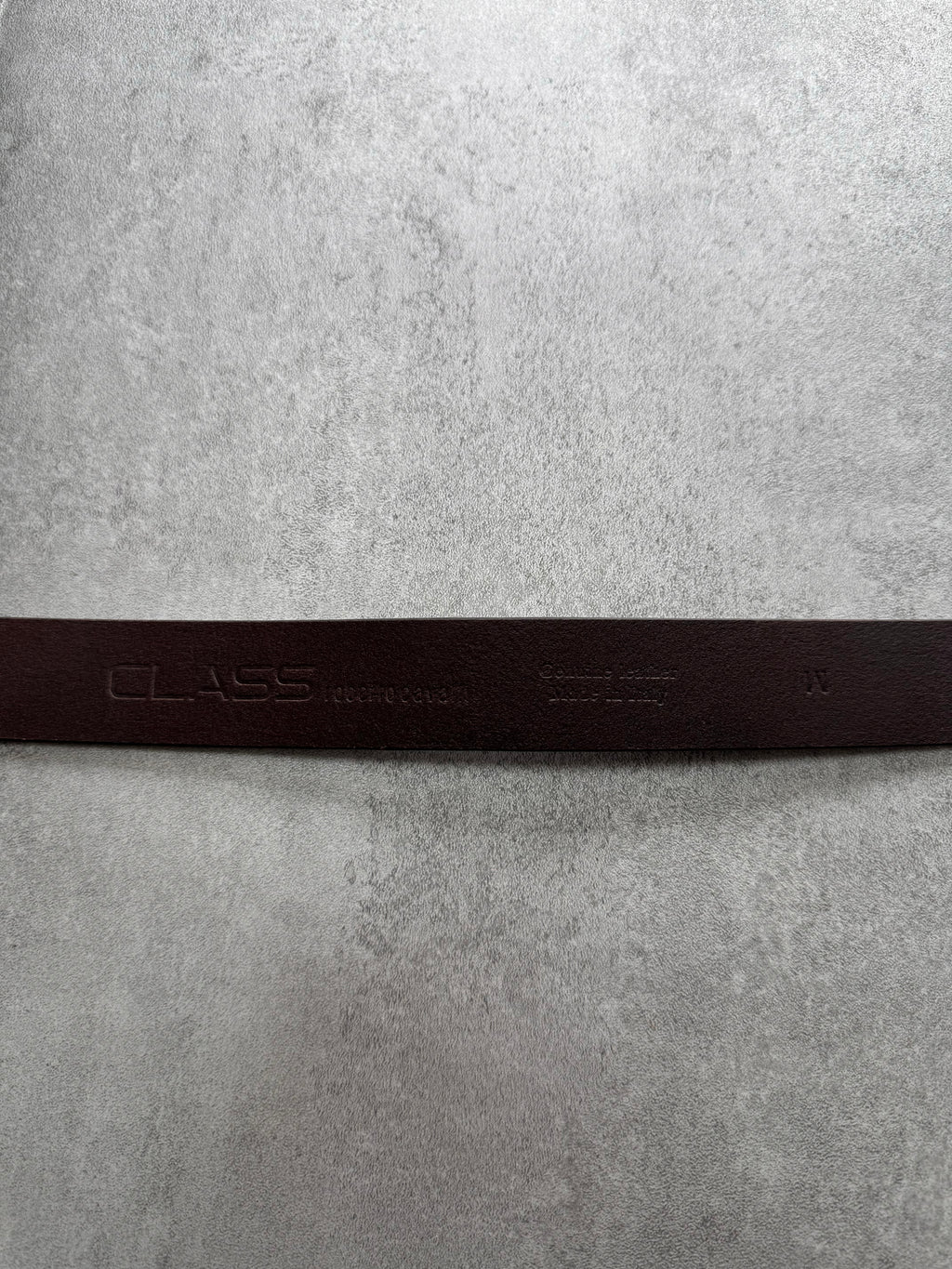 Cavalli Class Molding Buckle Leather Belt